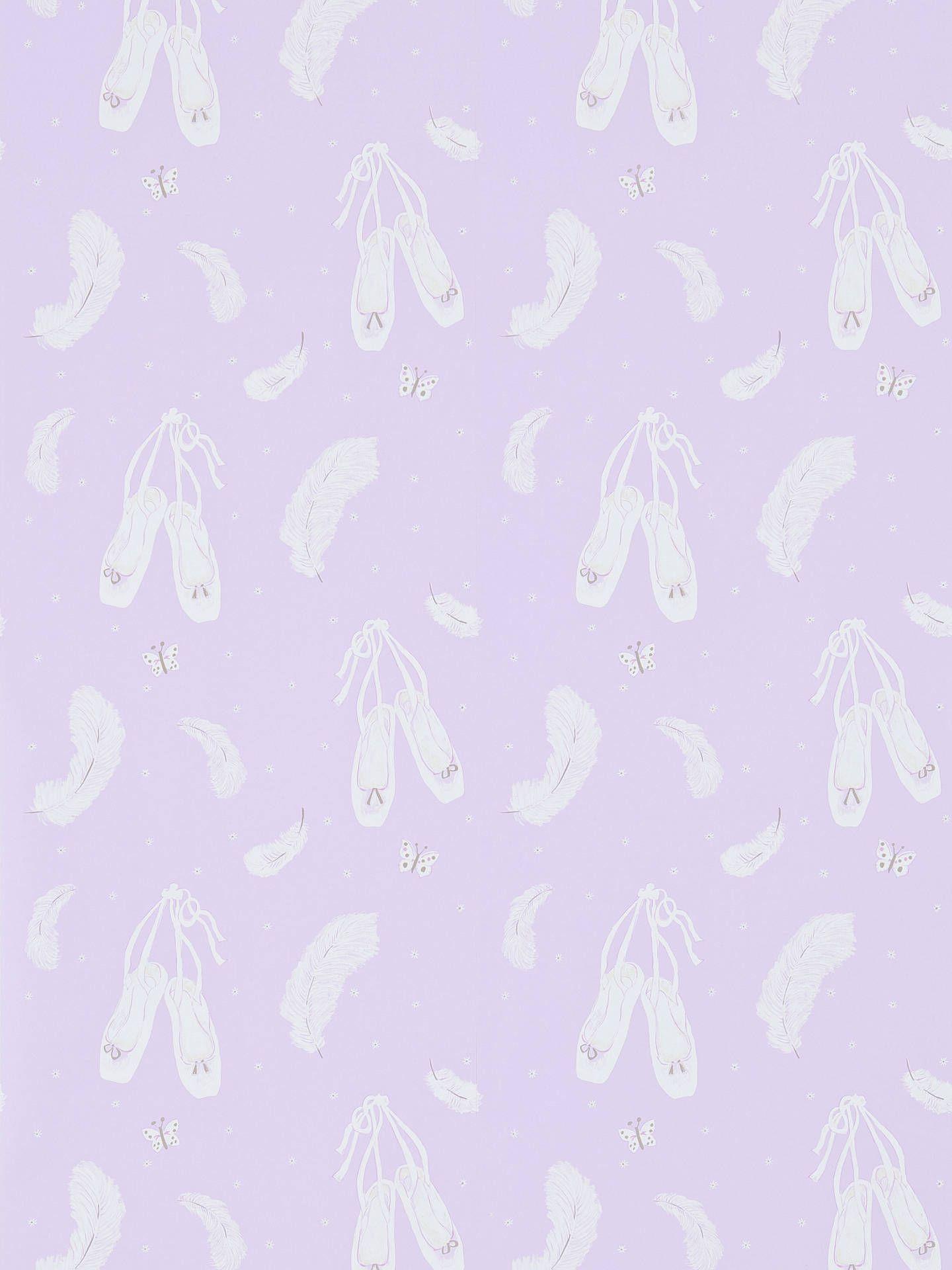 1440x1920 Sanderson Ballet Shoes Wallpaper at John Lewis & Partners