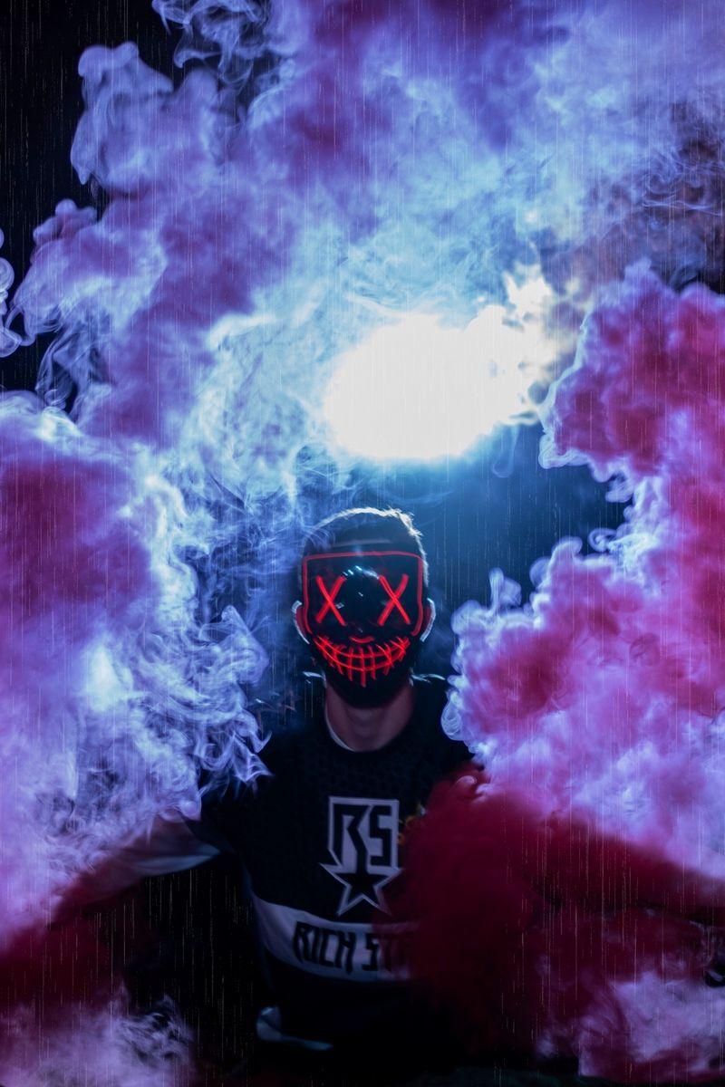 800x1200 Mask Man Cool Wallpaper