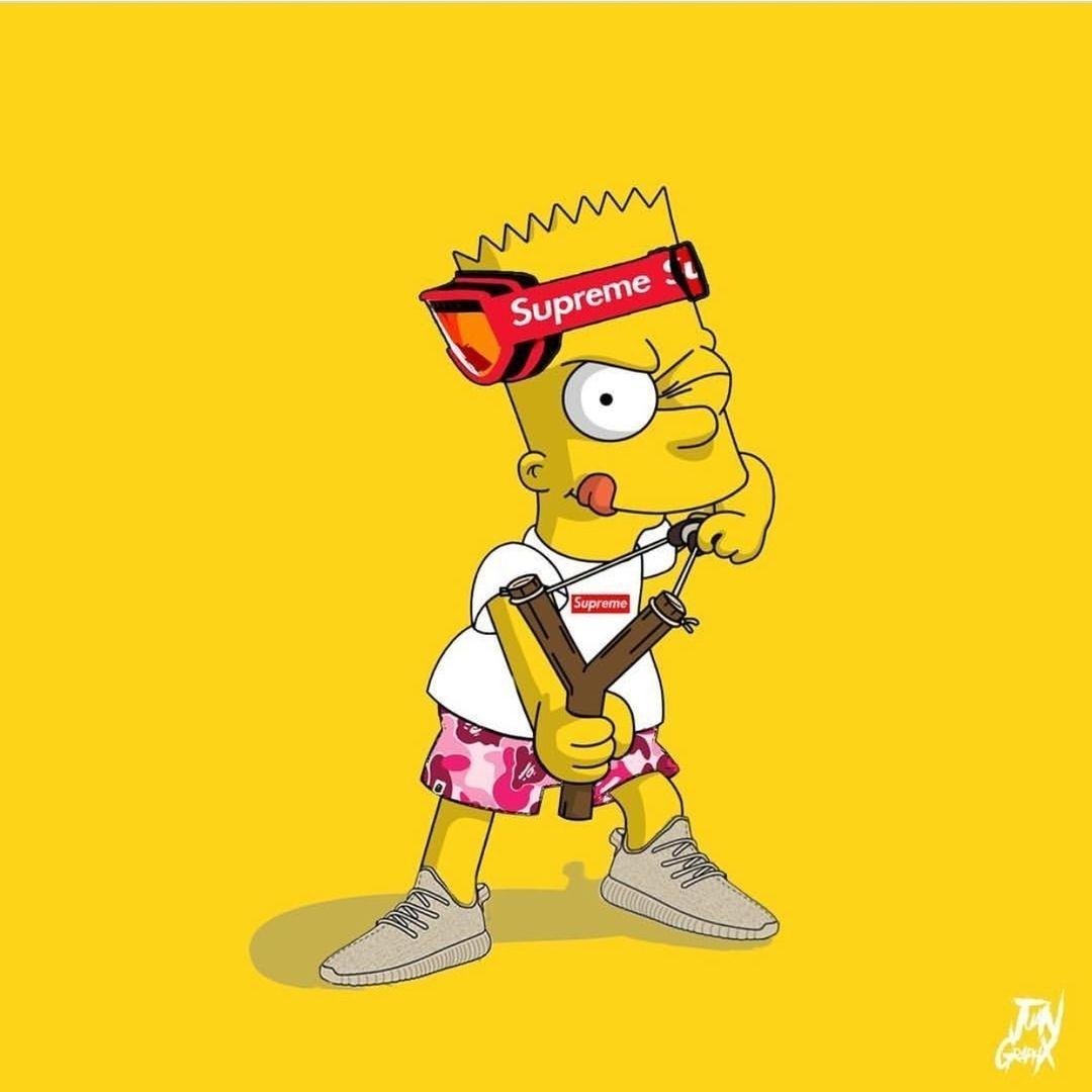 Bart Simpson Swag Wallpapers  Top Free Bart Simpson Swag Backgrounds   WallpaperAccess