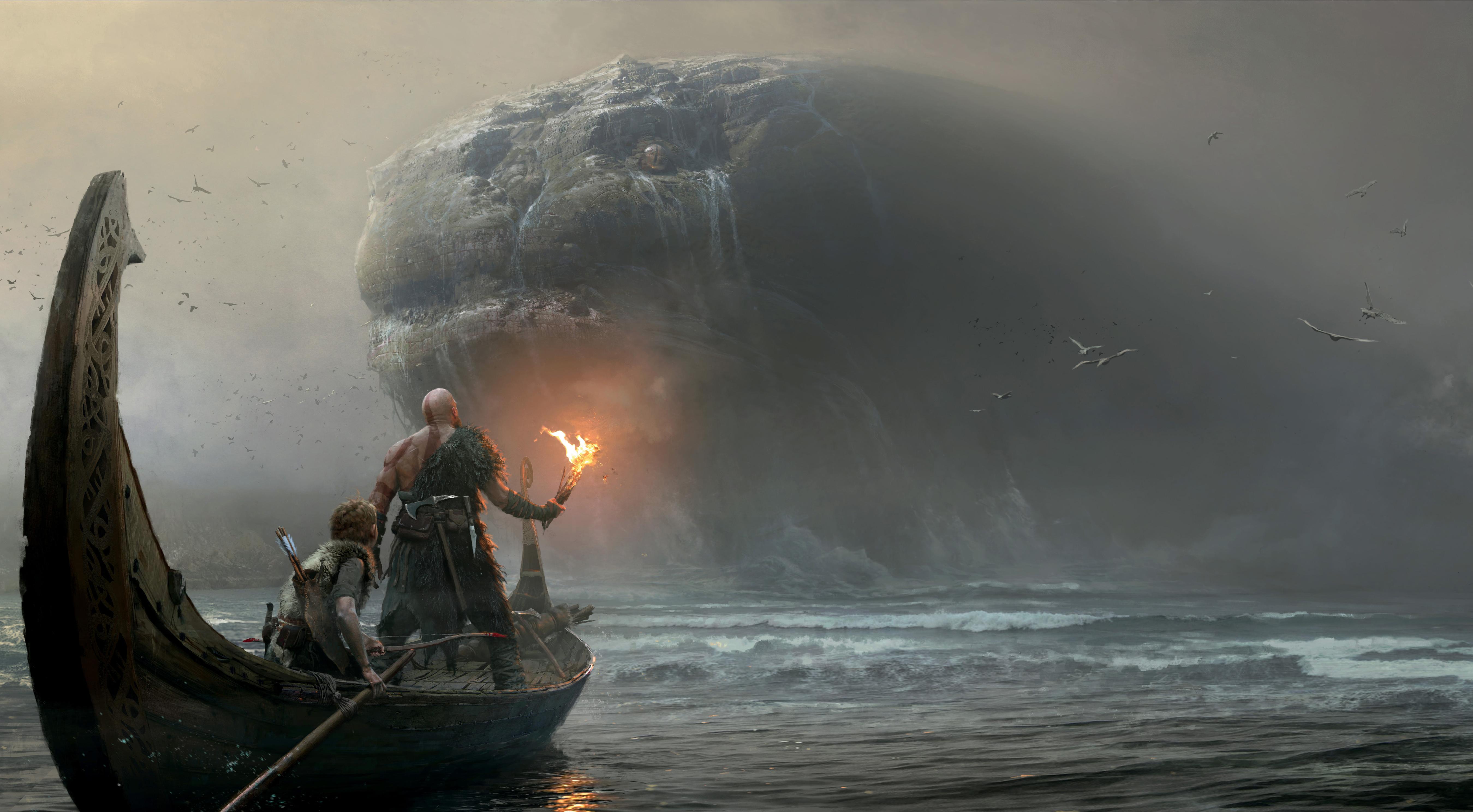 5398x2976 Atreus (God Of War) HD Wallpaper and Background