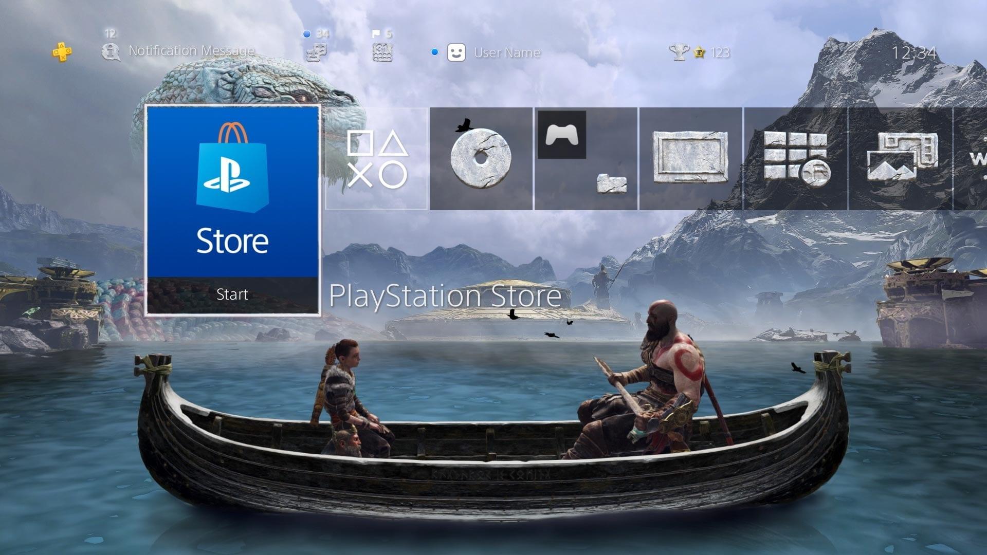1920x1080 New God Of War PSN Theme Hints At Sequel With Sneaky Easter Egg