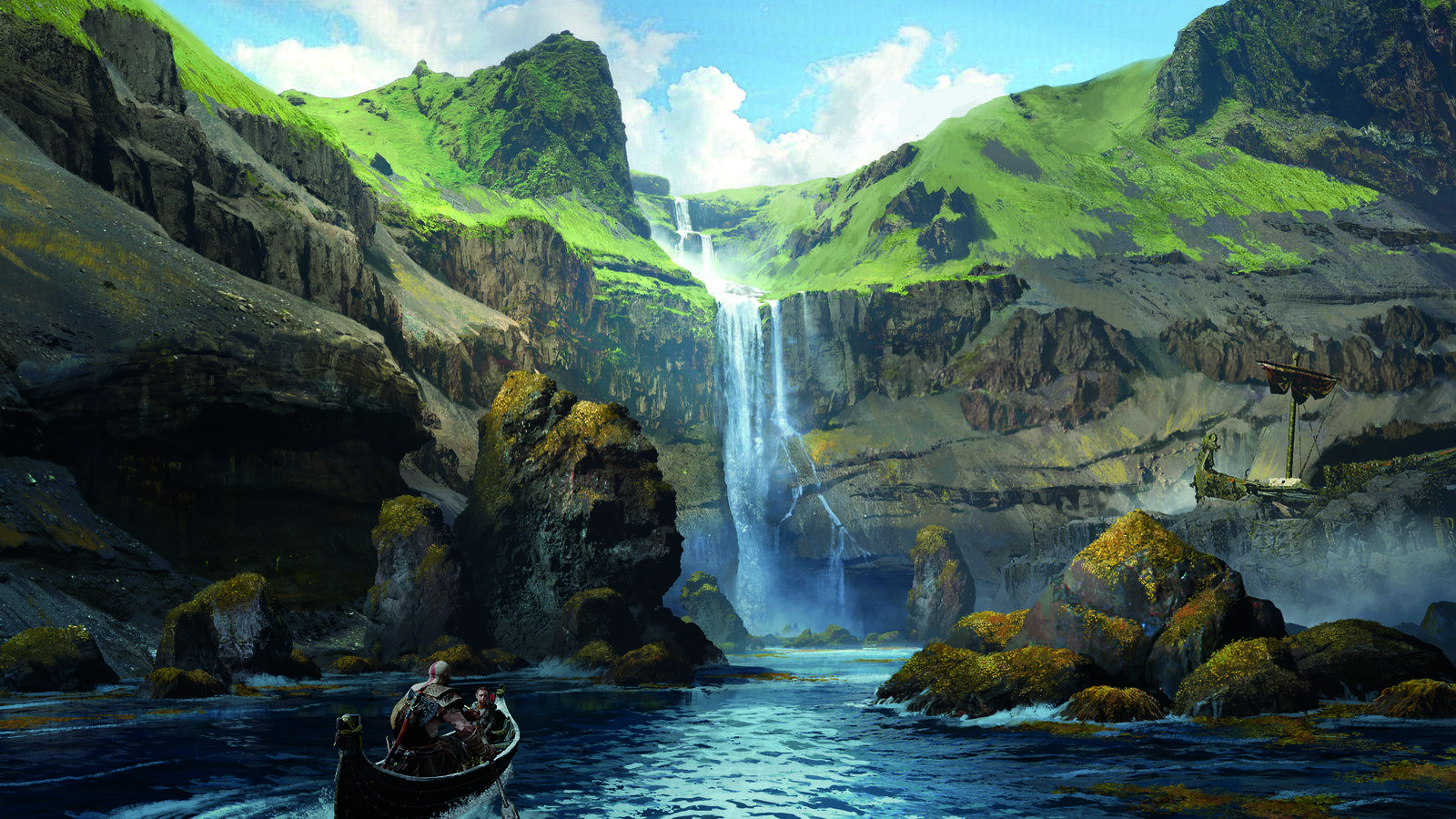 1600x900 How God of War's seamless boat travel sequences were created