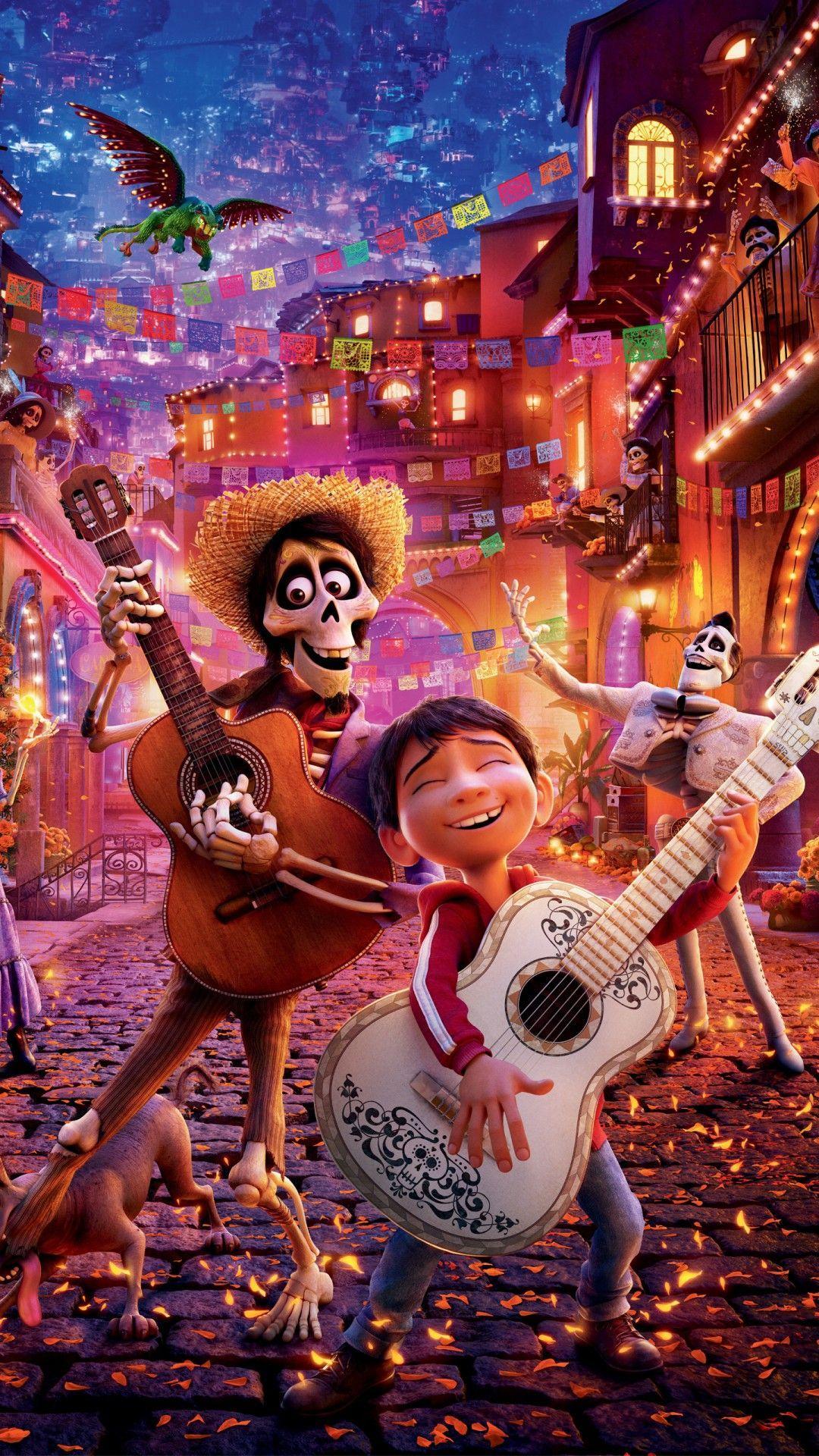 1080x1920 Coco Disney Wallpaper
