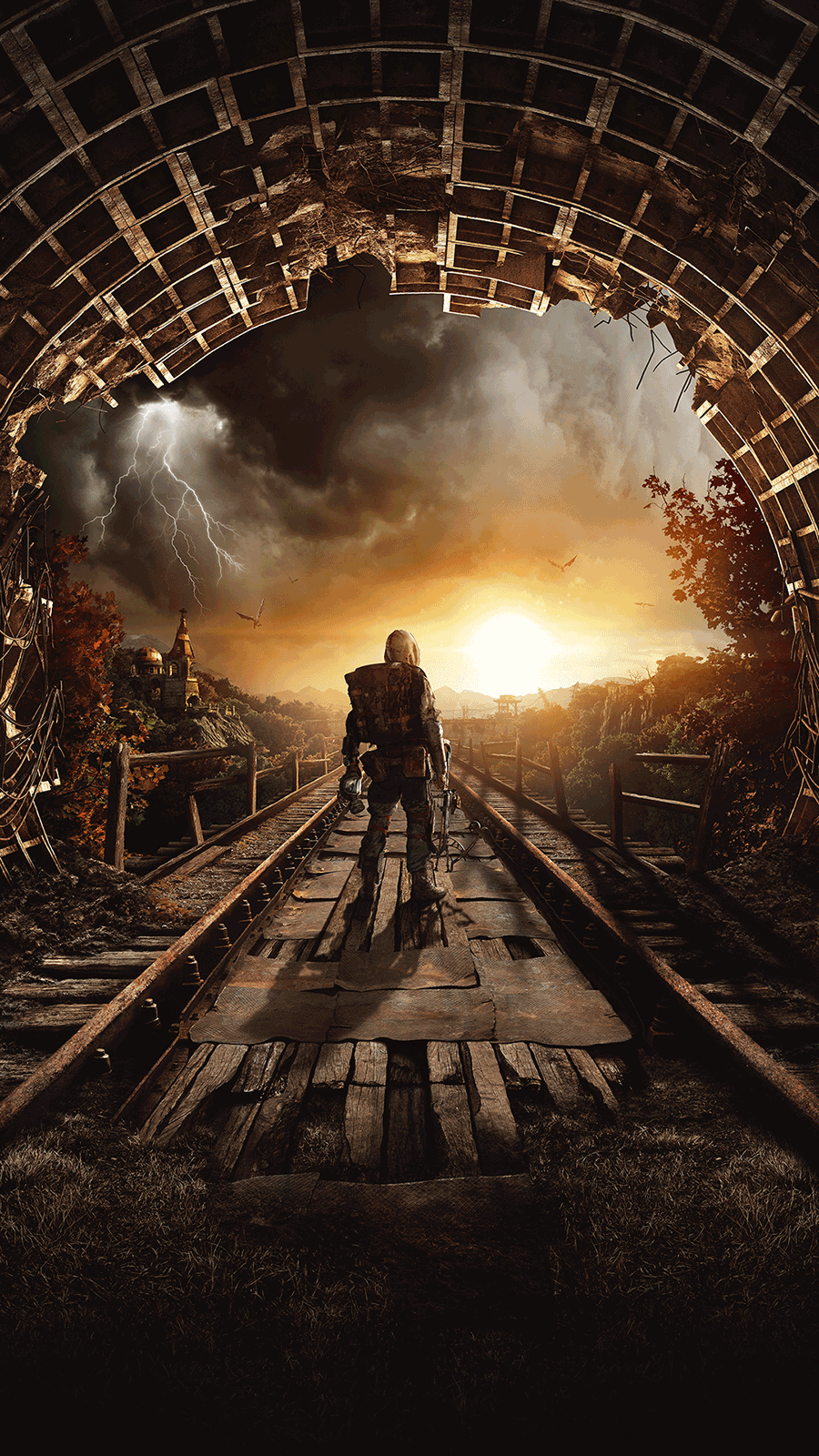 900x1600 Phone Metro 2033 Wallpaper