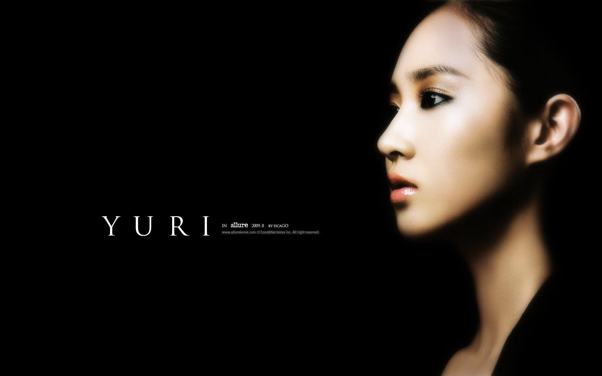 1920x1200 Women Girls Generation SNSD Asians Korean Kwon Yuri K Pop Black Background Wallpaperx1200