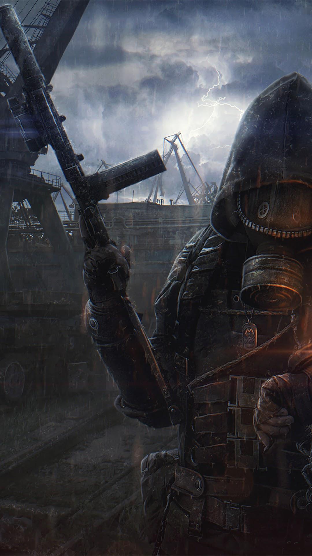 1080x1920 Metro Exodus, Gas Mask phone HD Wallpaper, Image, Background, Photo and Picture Gallery HD Wallpaper