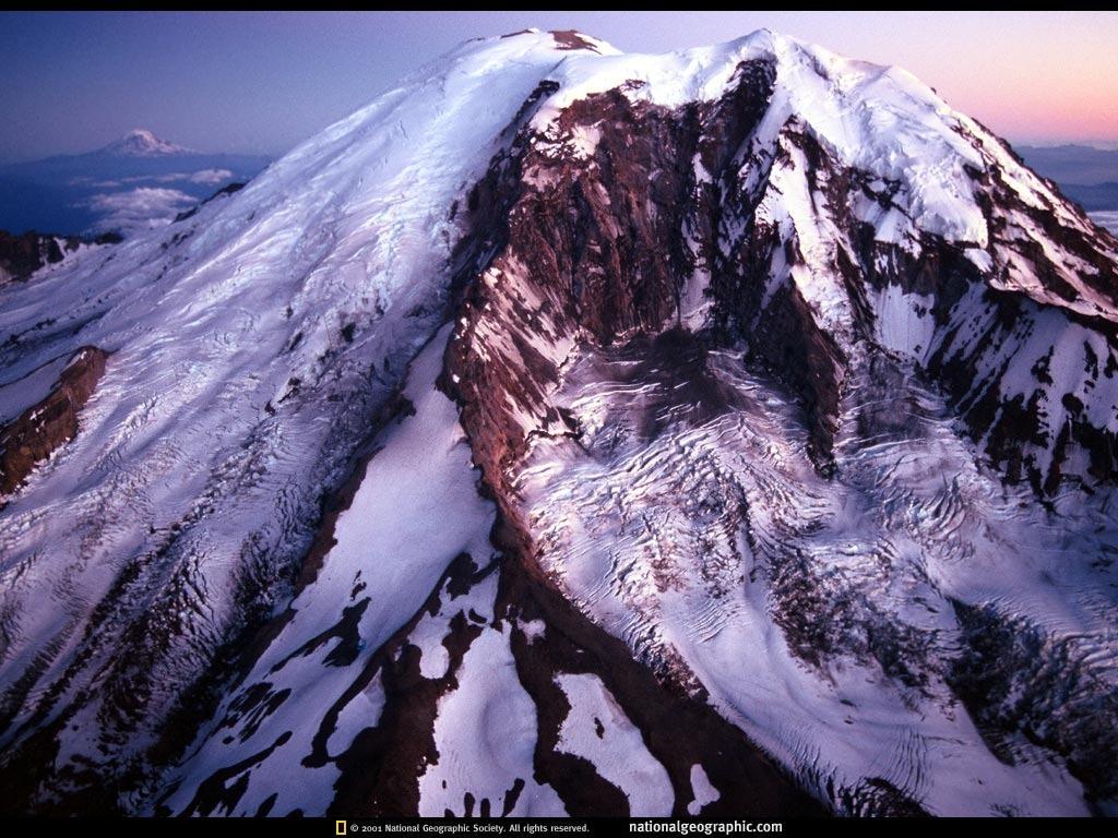 1024x768 Mt Rainier Peak Mount Rainier Funny Wallpaper 1024x768. PLOWZ And MOWZ