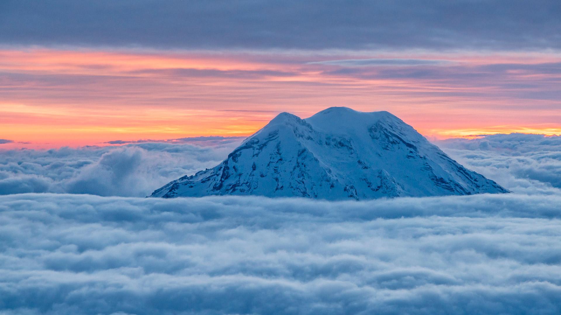 1920x1080 Mount Rainier National Park in Washington state
