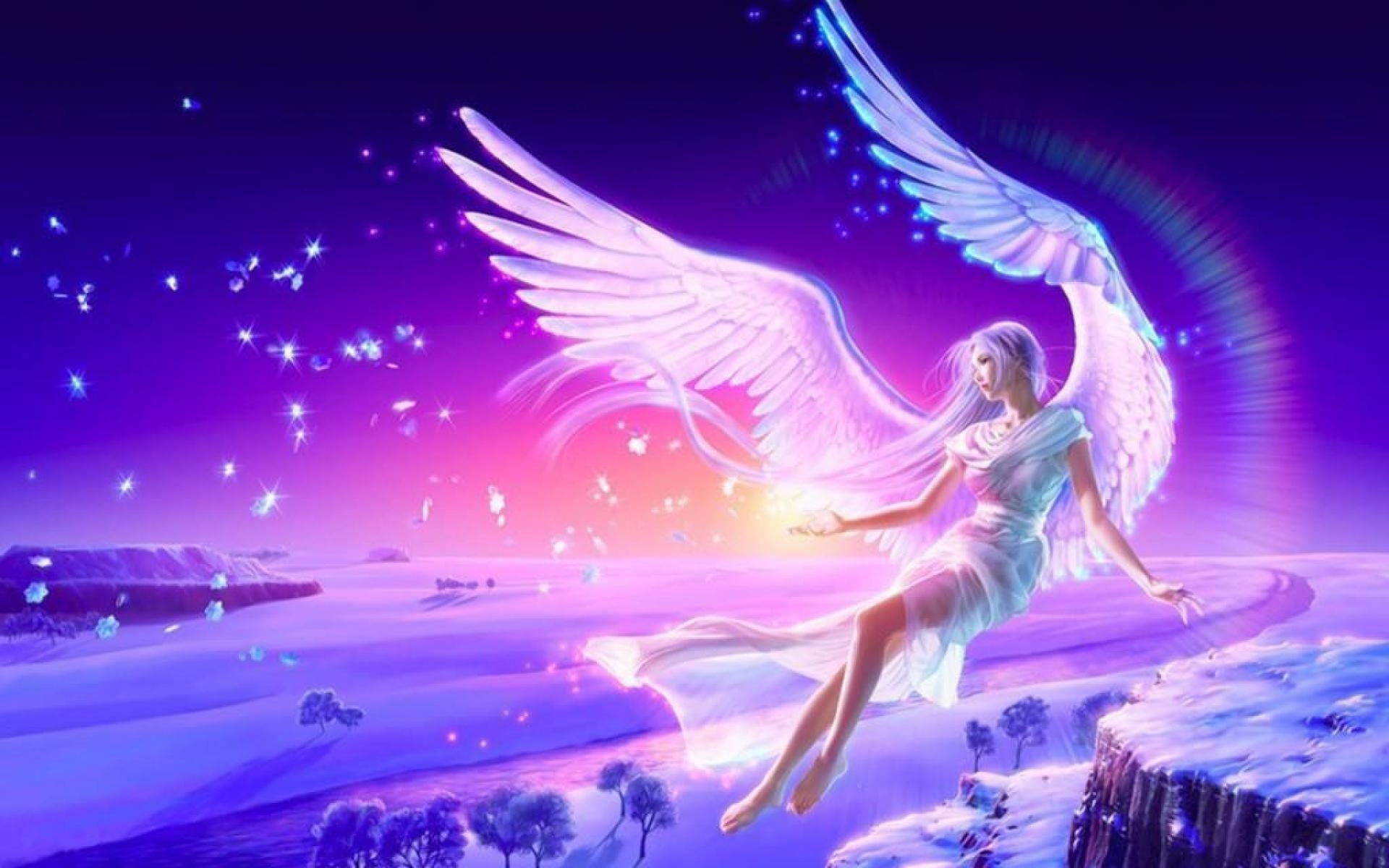 1920x1200 Wallpaper. Fantasy. photo. picture. girl, angel, art, Kagaya