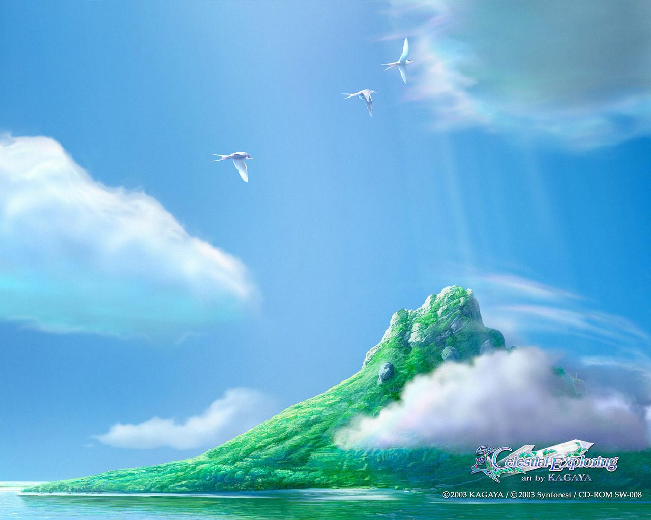 1280x1024 Kagaya Fantasy Art, Kagaya Celestial Exploring Paintings, Kagaya Wallpaper 1280x1024 NO.53 Desktop Wallpaper