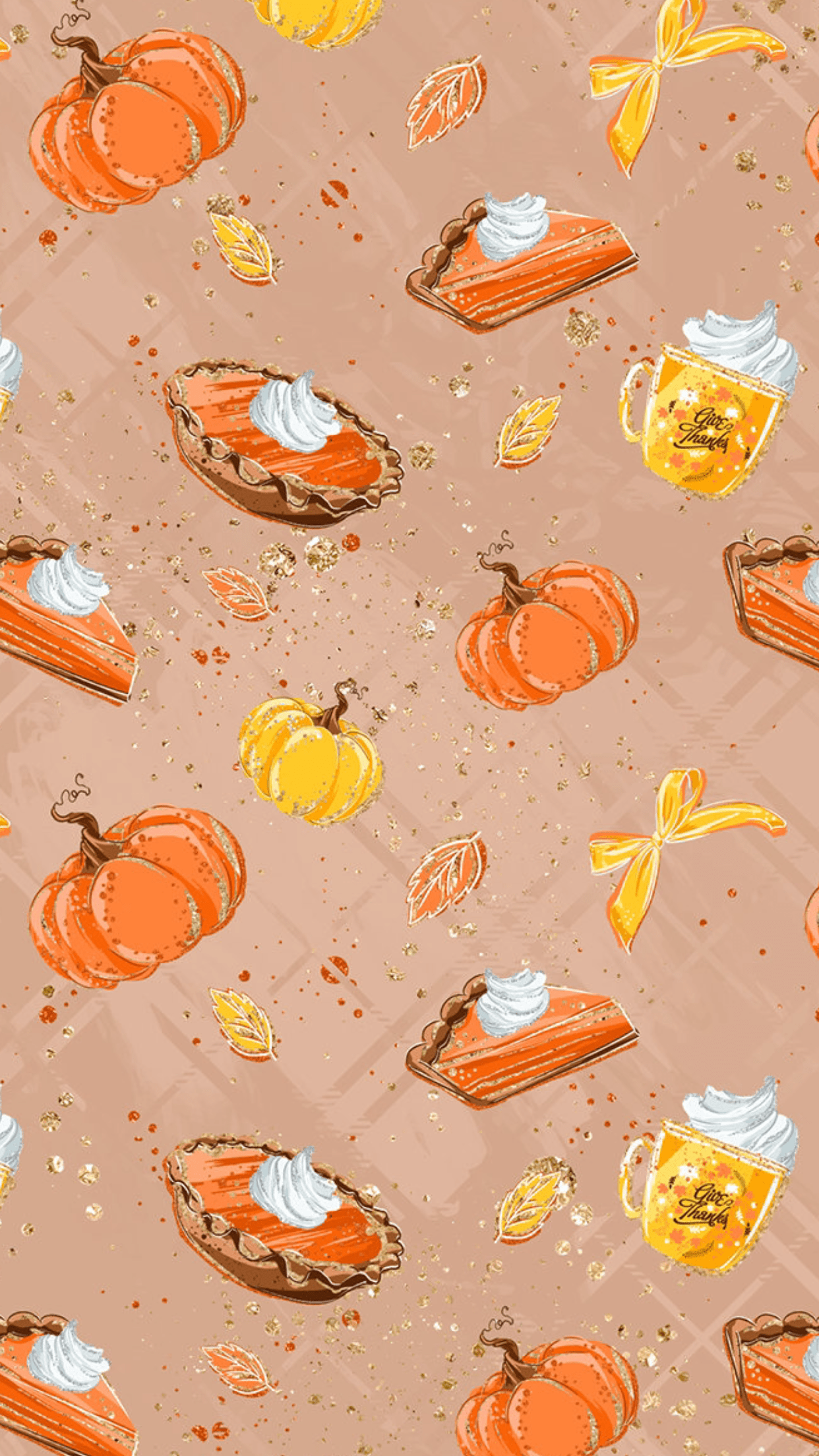 1242x2208 Cute Fall Wallpaper