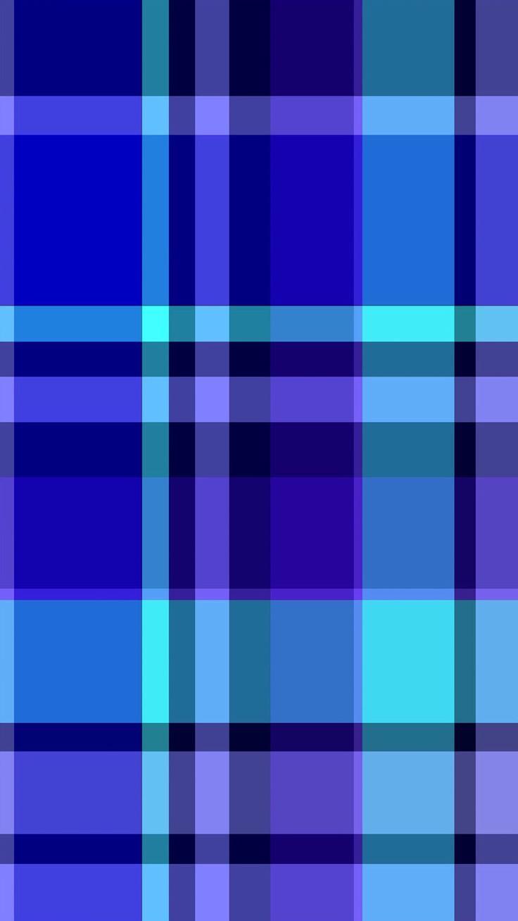 736x1308 Blue plaid wallpaper. Plaid wallpaper, Pattern wallpaper, Blue wallpaper