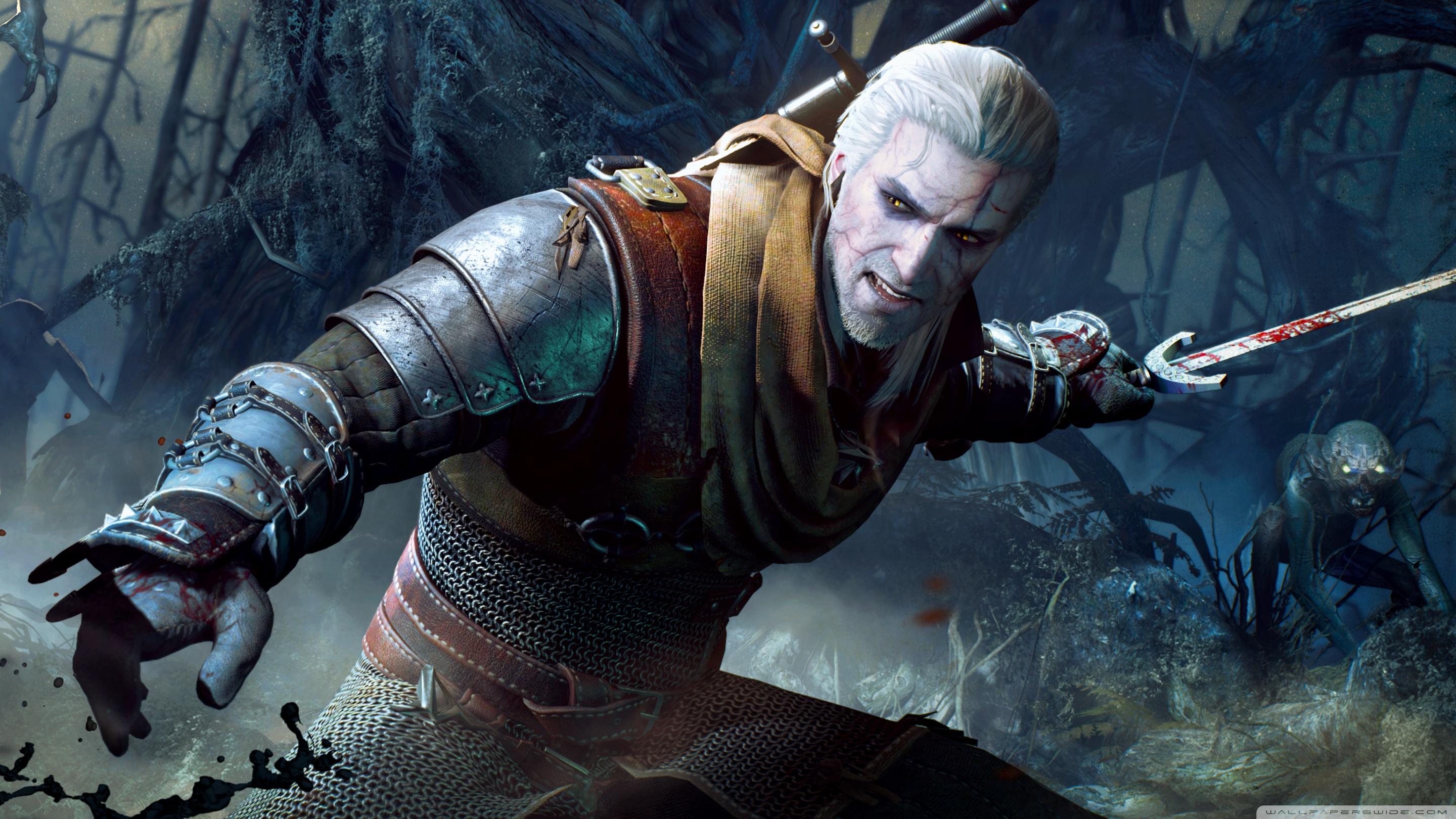 2880x1620 The Witcher 3 Wild Hunt Monsters Ultra HD Desktop Background Wallpaper for : Widescreen & UltraWide Desktop & Laptop : Multi Display, Dual Monitor : Tablet