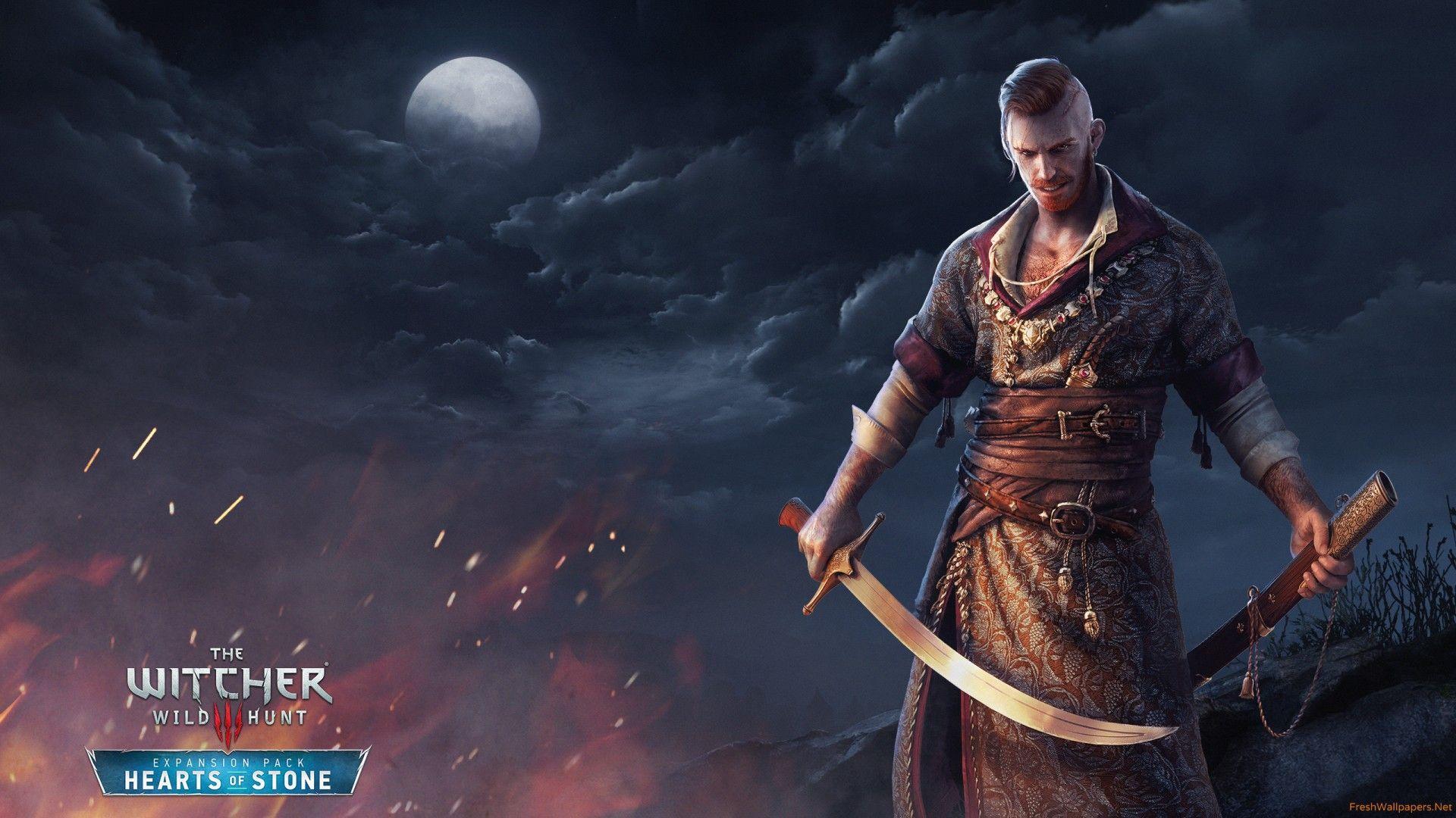 1920x1080 Witcher Sword Wallpaper