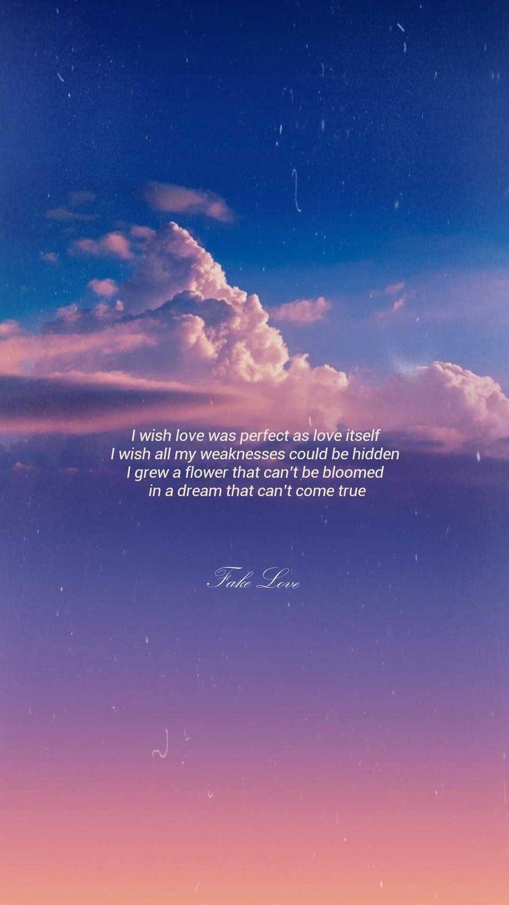 736x1307 ☁️ ☁️. Bts wallpaper lyrics, Bts quotes, Bts lyrics quotes