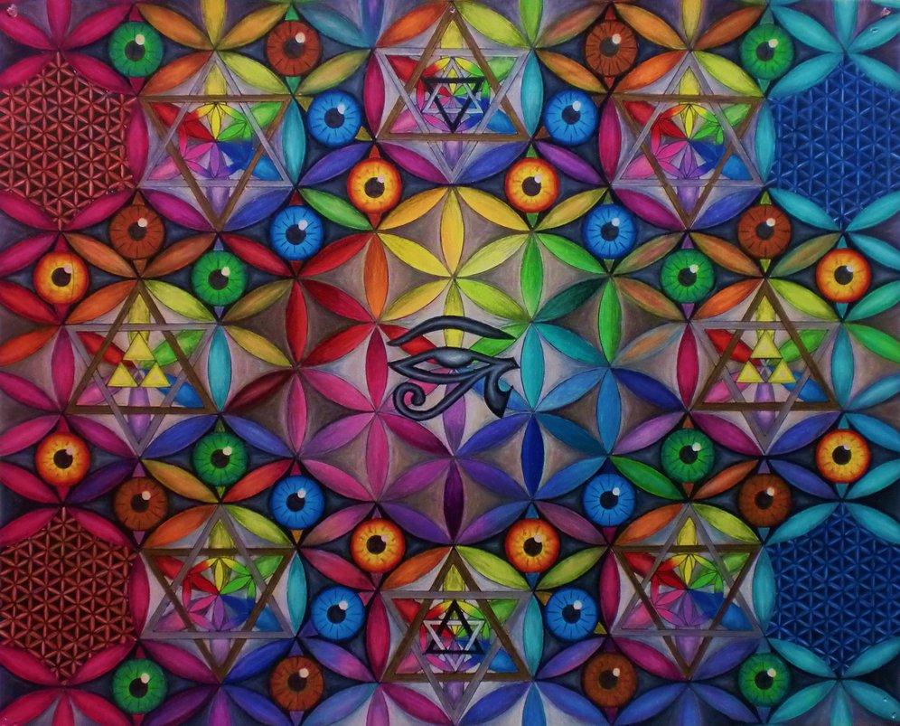 996x803 Flower of Life Wallpaper