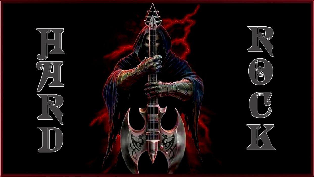 1244x700 HARD ROCK sign heavy metal poster music guitar wallpaperx1080