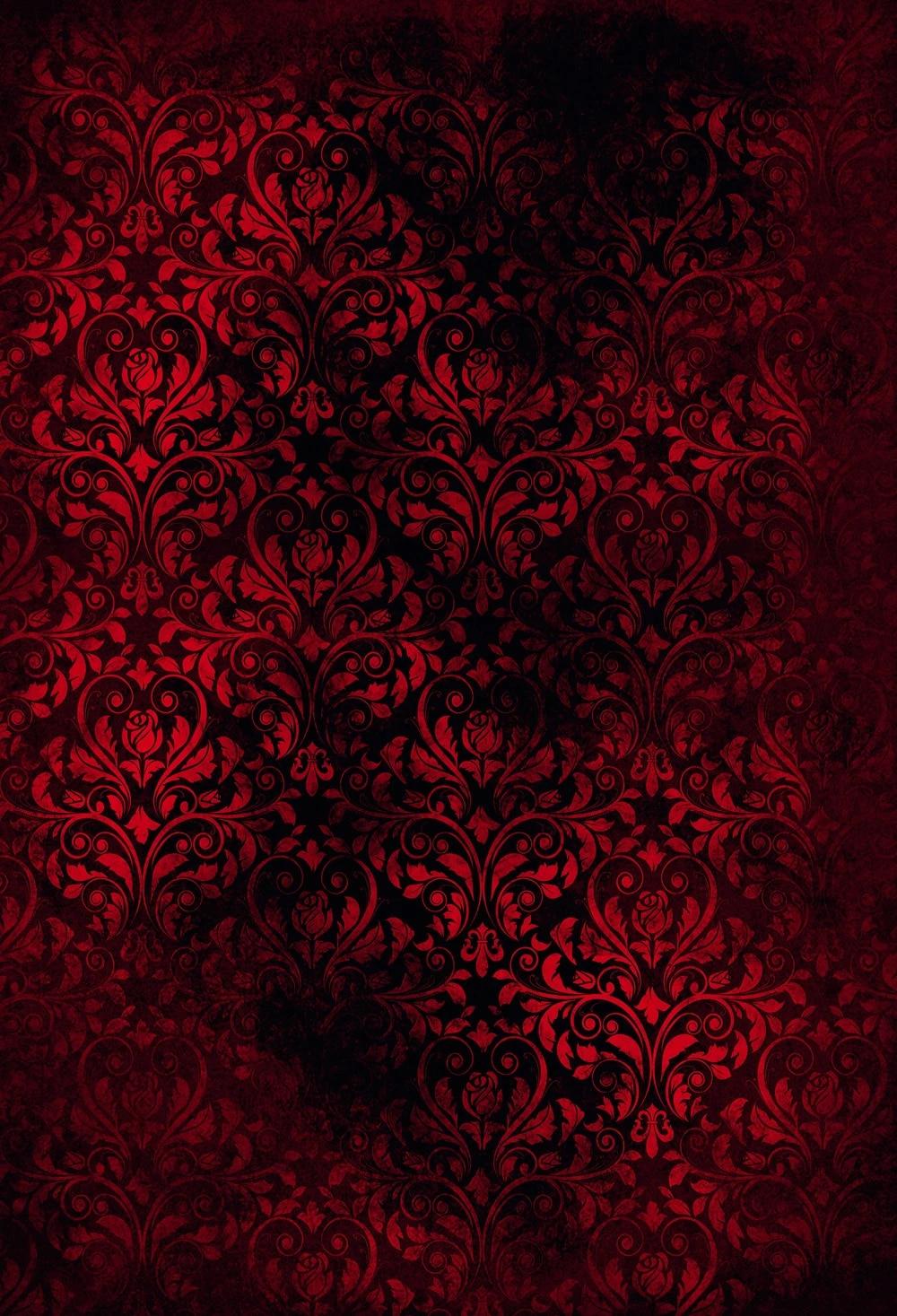 Red and Black Damask Wallpapers Top Free Red and Black Damask