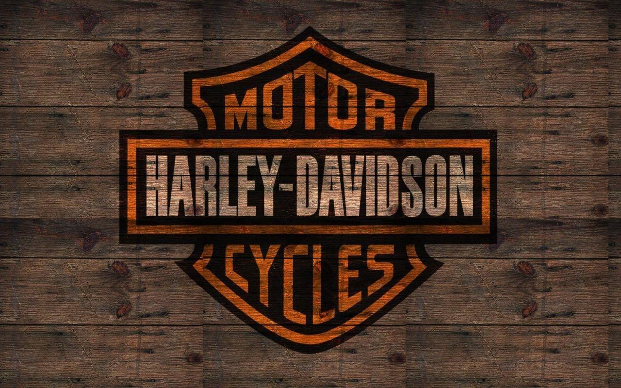 1280x800 Harley Davidson Logo Wallpaper