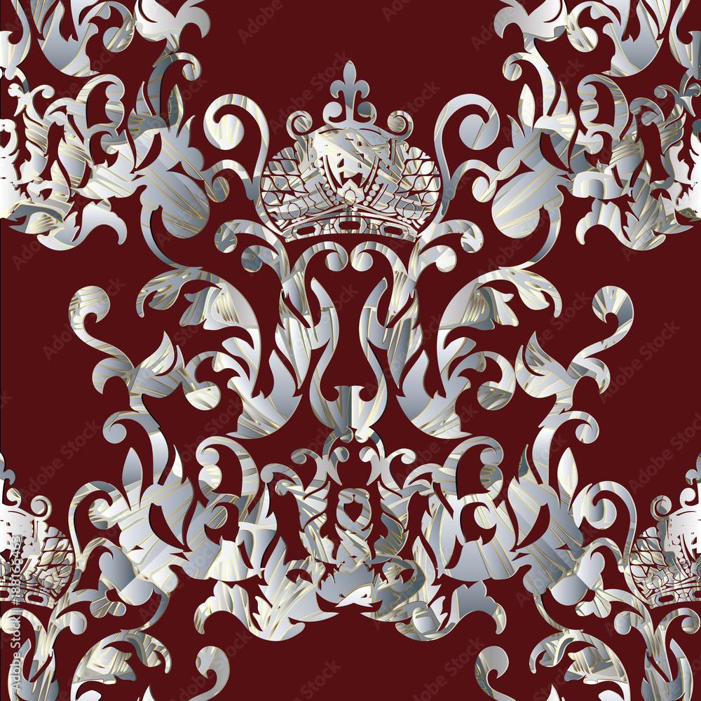 Red and Black Damask Wallpapers - Top Free Red and Black Damask ...