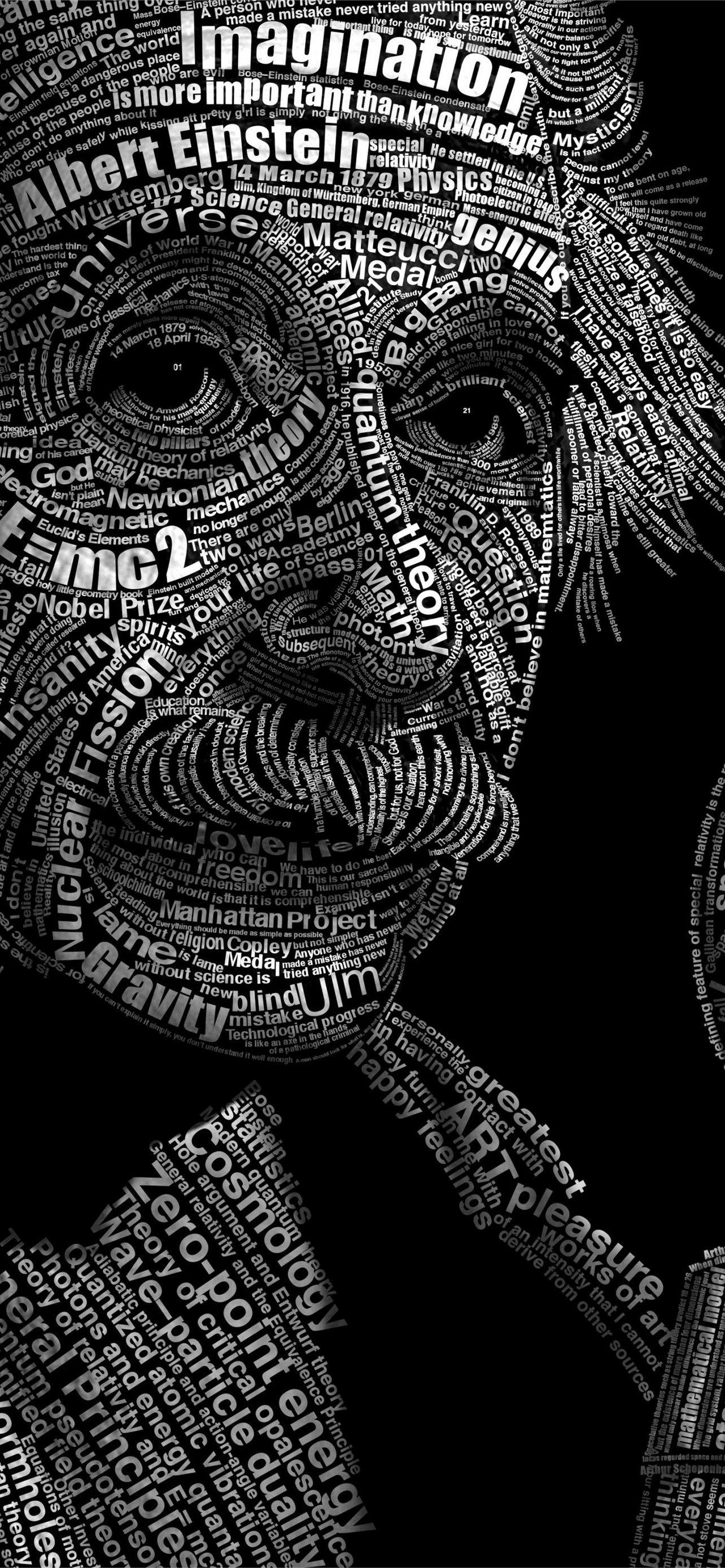 1284x2778 Best Albert einstein iPhone HD Wallpaper