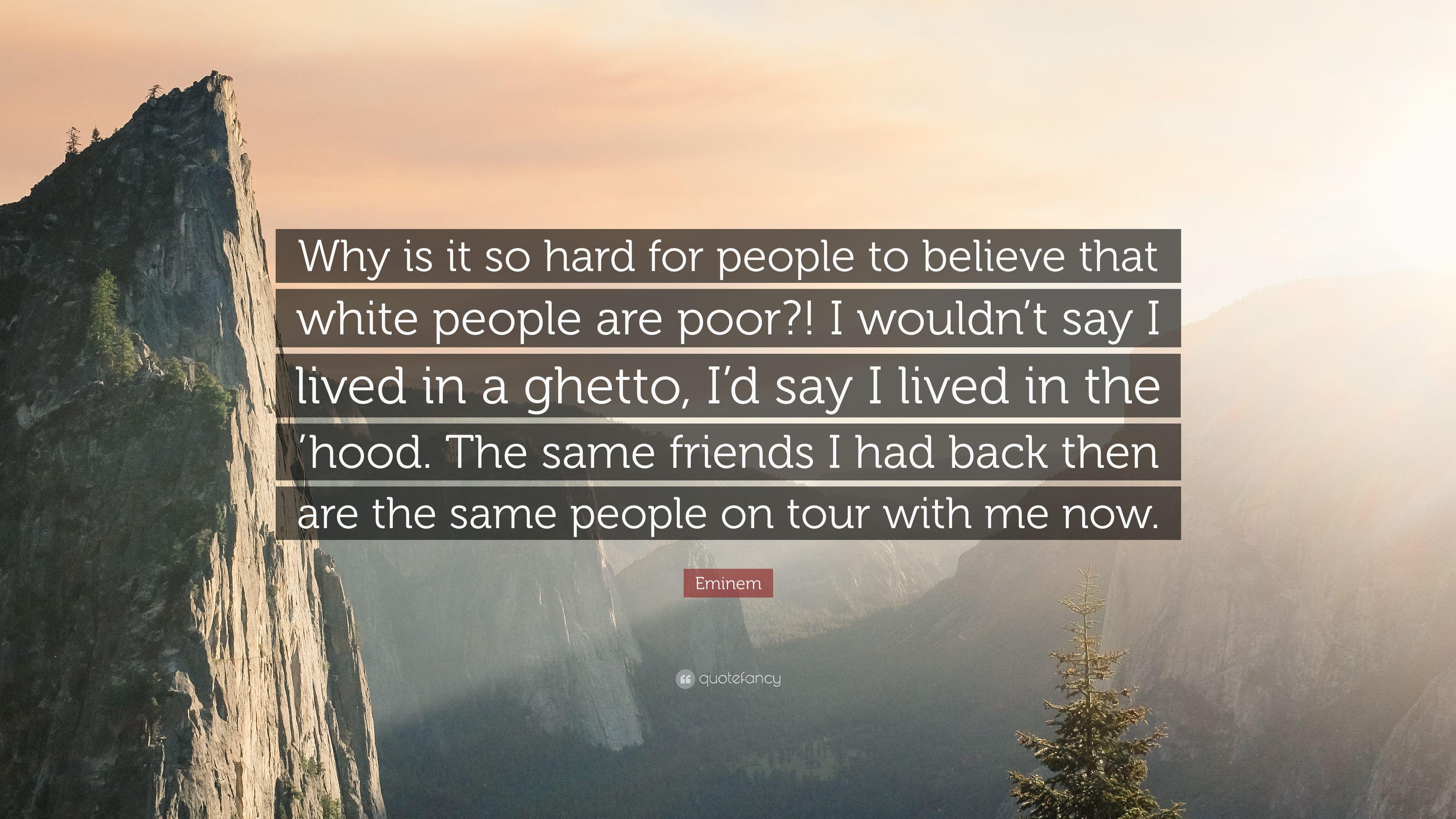 3840x2160 Eminem Quote: “Why is it so hard for people to believe that white