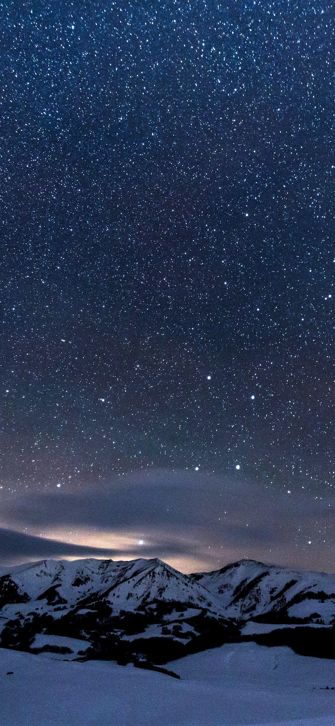 1125x2436 Snow iPhone Wallpaper