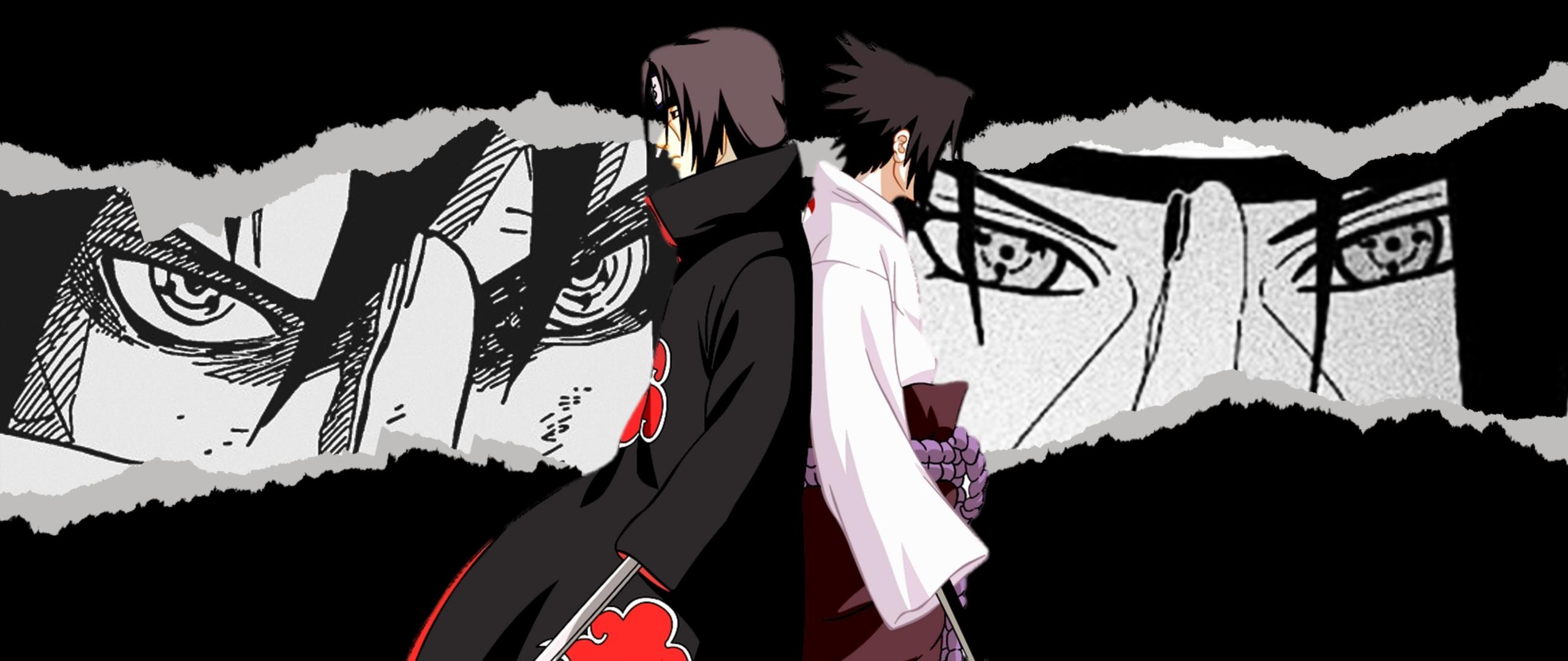 2560x1080 Itachi vs Sasuke 4K Naruto 2560x1080 Resolution Wallpaper, HD Anime 4K Wallpaper, Image, Photo and Background