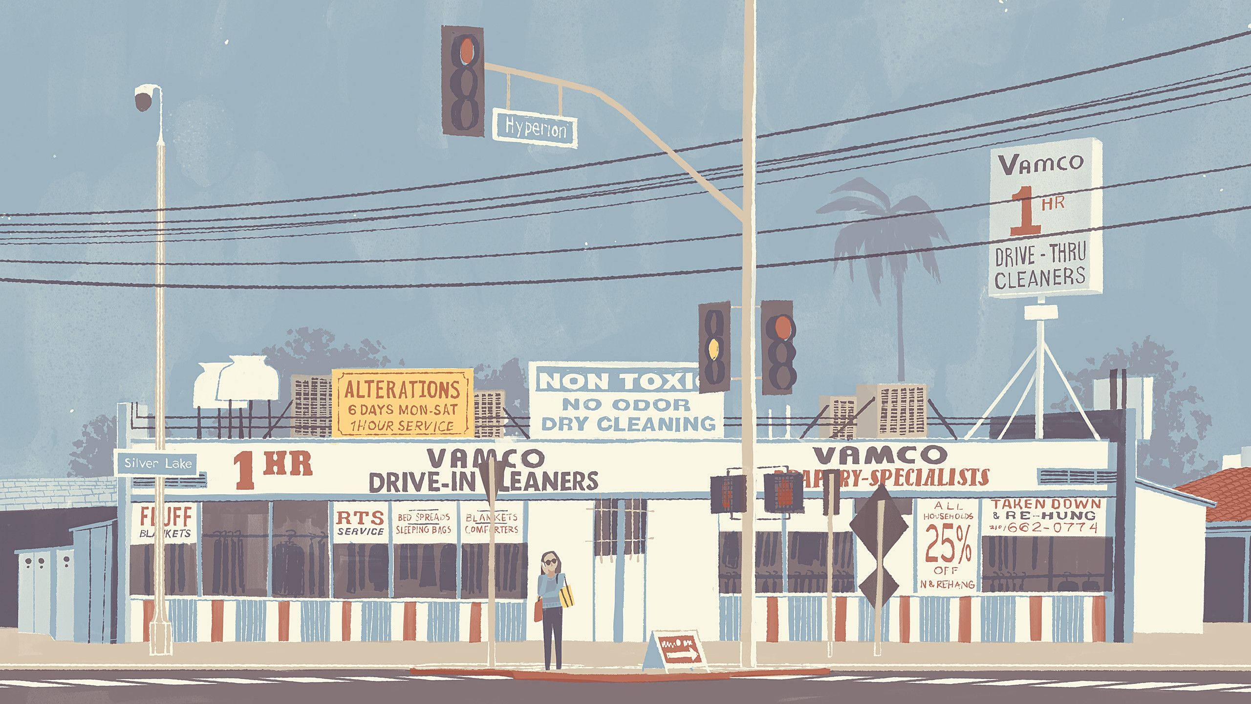 2560x1440 Download Indie Aesthetic Street Art Wallpaper