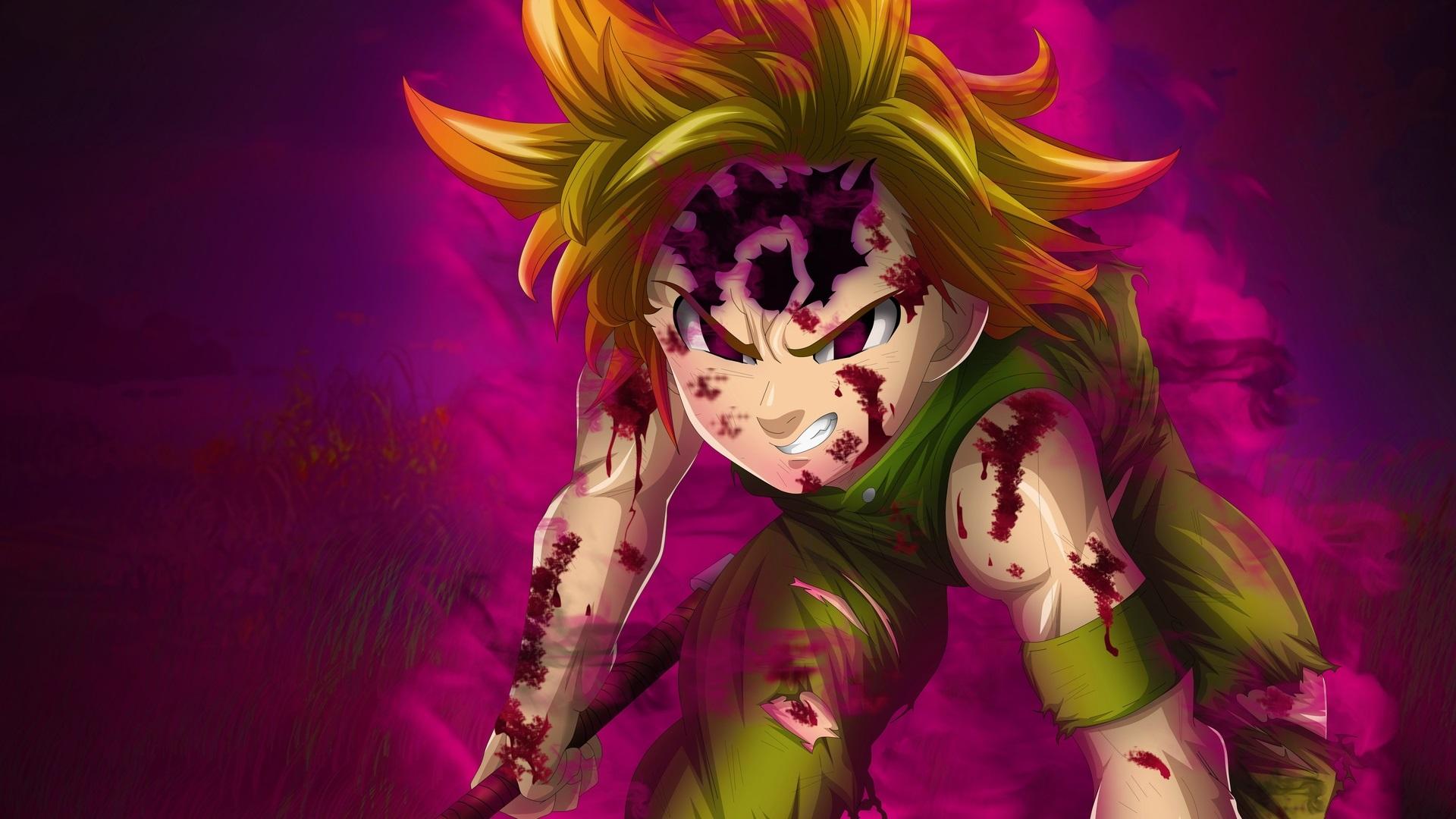 1920x1080 Meliodas vs Demon King