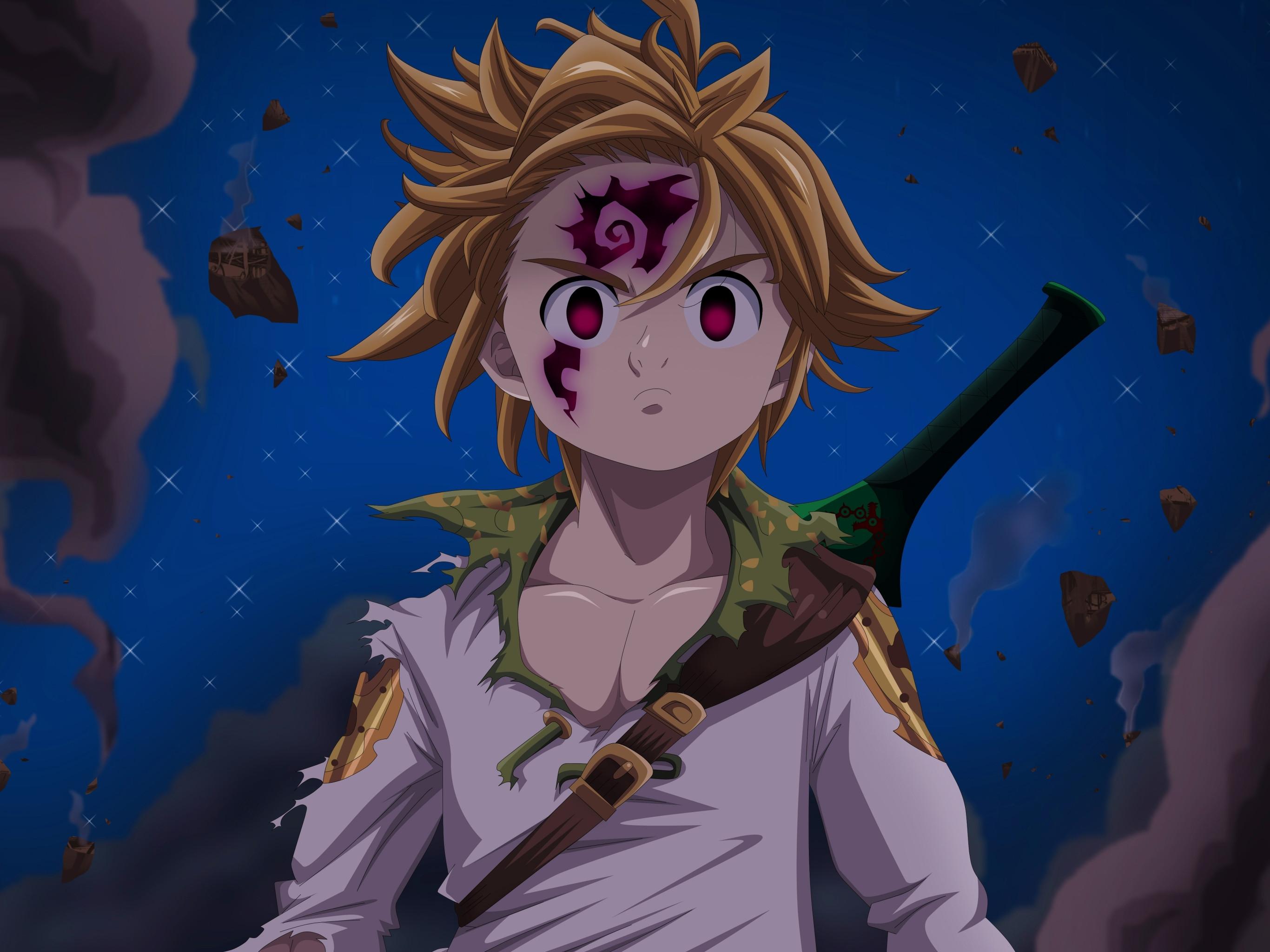2732x2048 Meliodas From Demon The Seven Deadly Sins 2732x2048 Resolution Wallpaper, HD Anime 4K Wallpaper, Image, Photo and Background