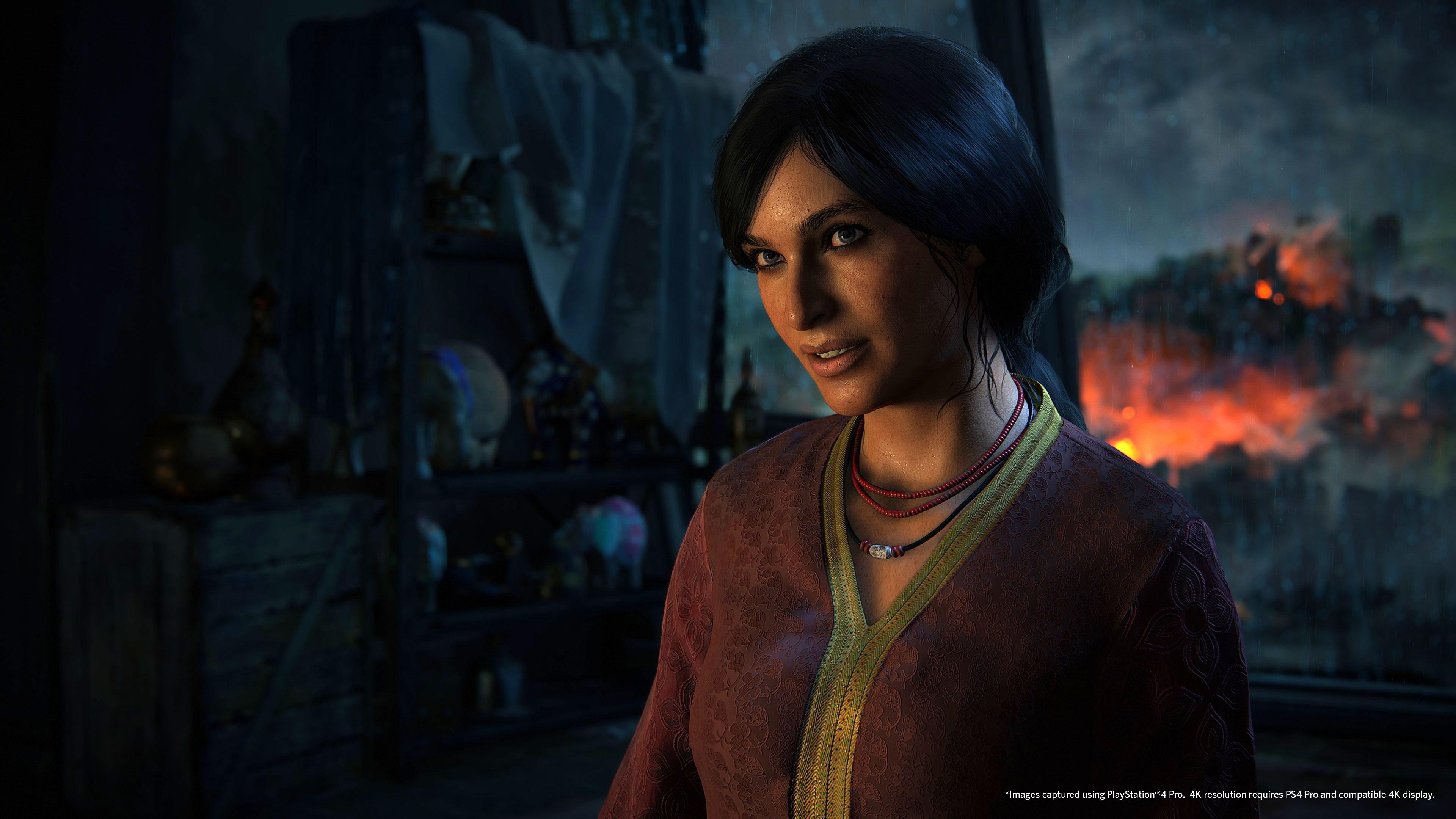 3840x2160 Wallpaper Uncharted: The Lost Legacy, 4k, PS4 Pro, screenshot, E3 Games