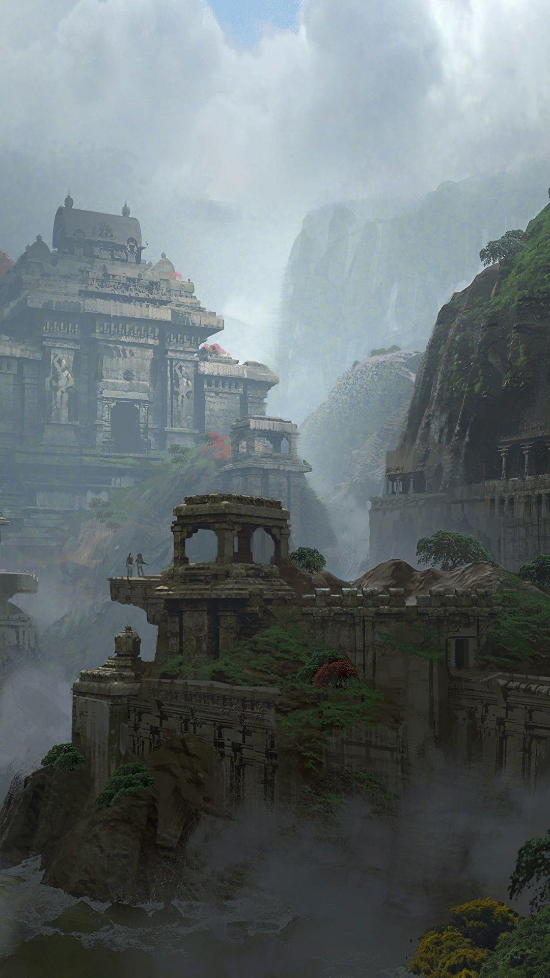 1080x1920 Uncharted Lost Legacy HD iPhone Wallpaper Hupages Download iPhone Wallpaper. Fantasy landscape, Uncharted aesthetic, Uncharted