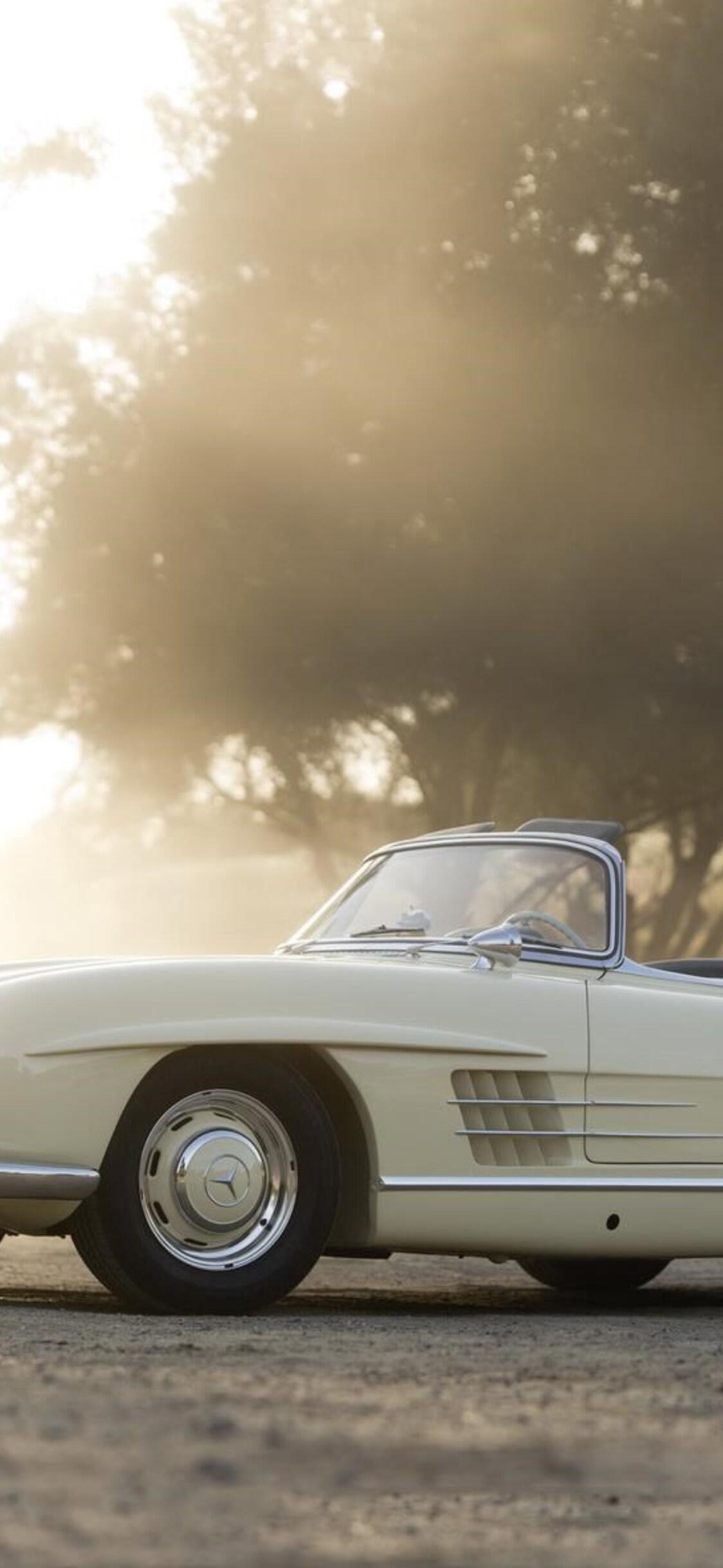 1125x2436 Merecedes 300SL Classic iPhone XS, iPhone iPhone X HD 4k Wallpaper, Image, Background, Photo and Picture