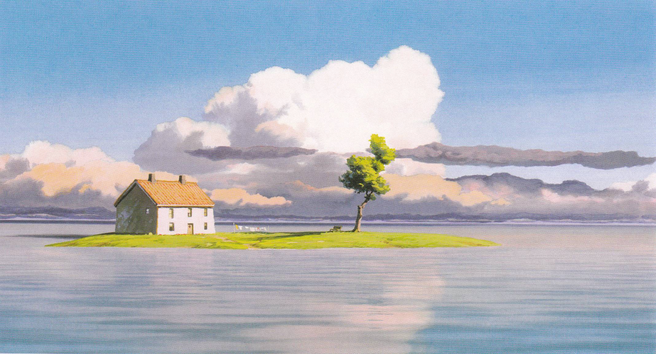 2136x1155 Spirited Away Wallpaper