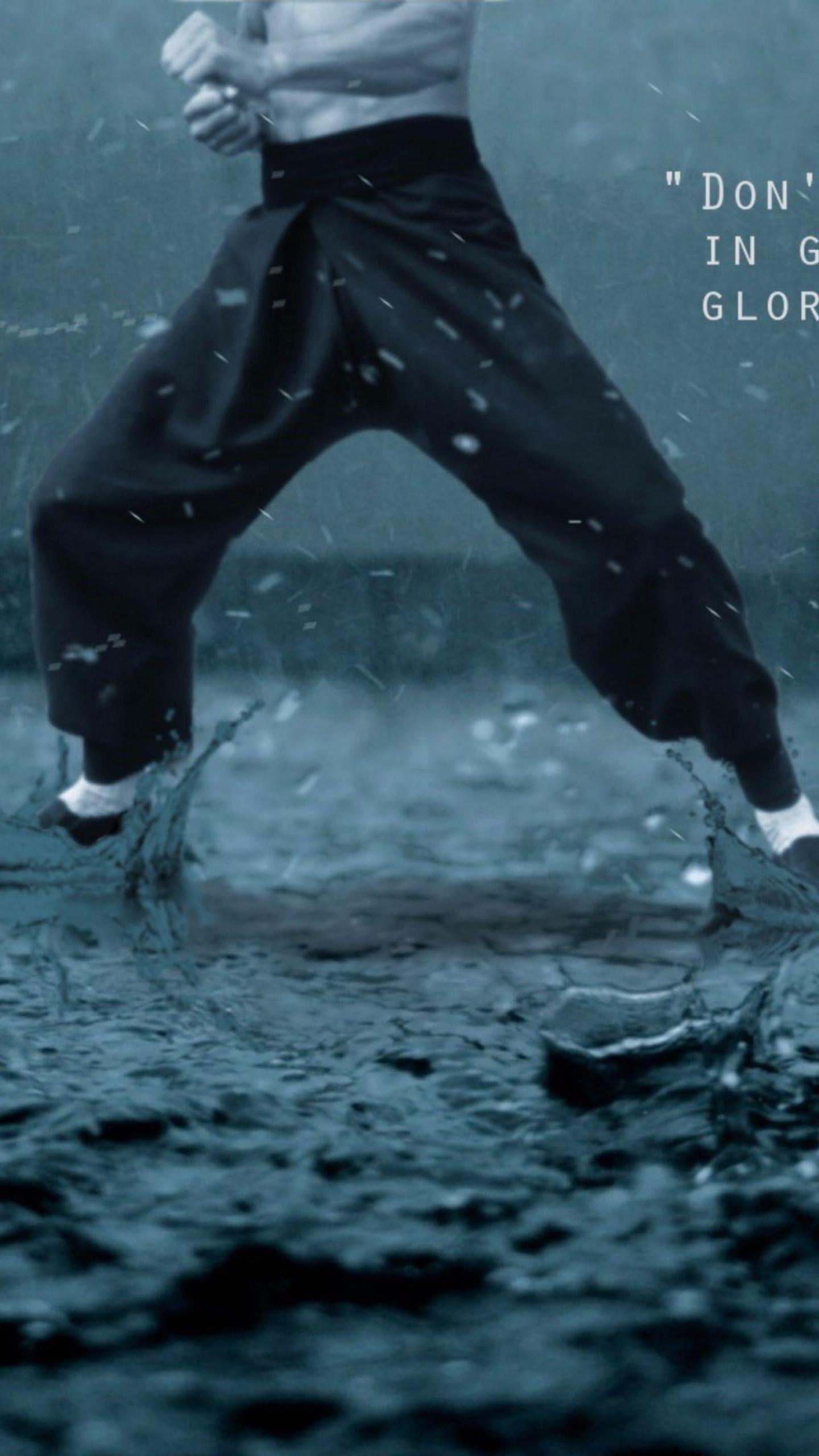 1440x2560 Wallpaper Quotes, Bruce Lee, Fear • Wallpaper For You