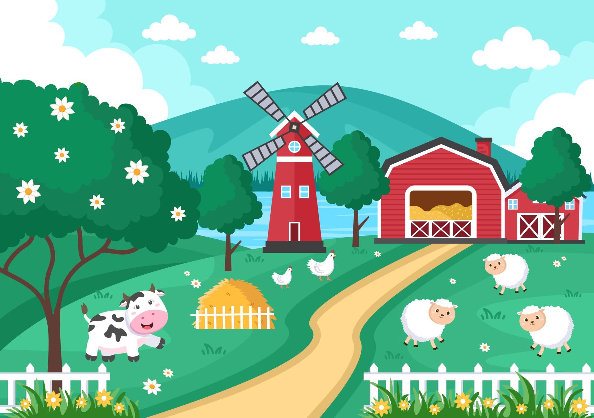 Cartoon Animal Farm Wallpapers - Top Free Cartoon Animal Farm ...