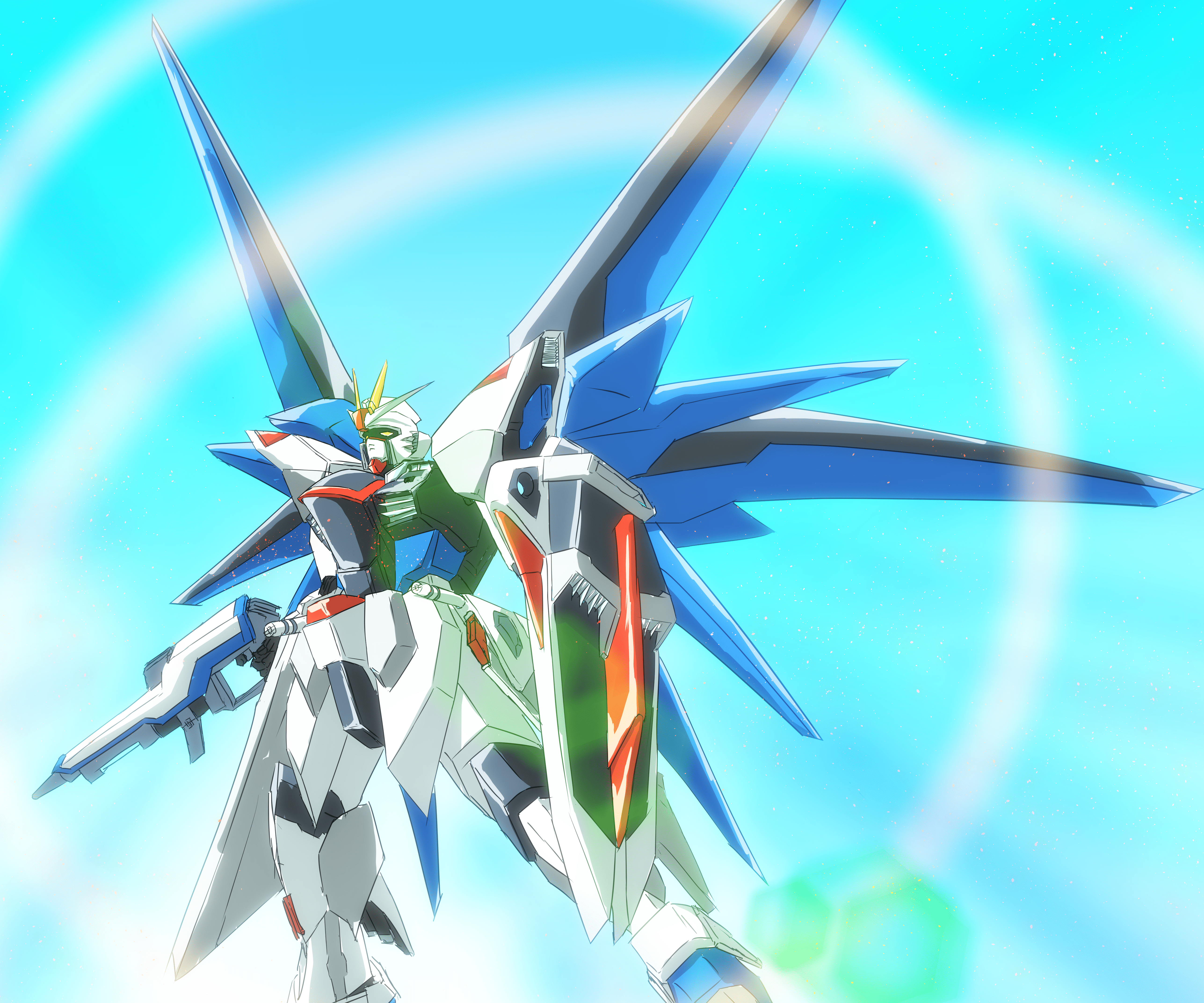 5148x4290 4K Freedom Gundam Wallpaper and Background Image