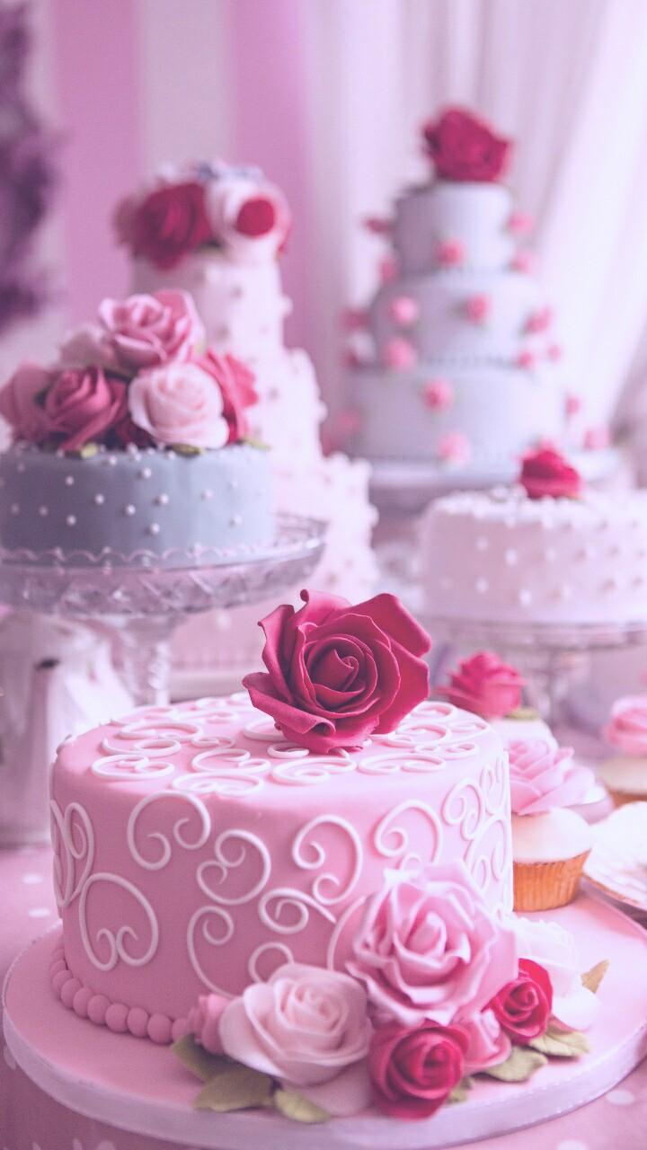Pink Birthday Cake Wallpapers - Top Free Pink Birthday Cake Backgrounds