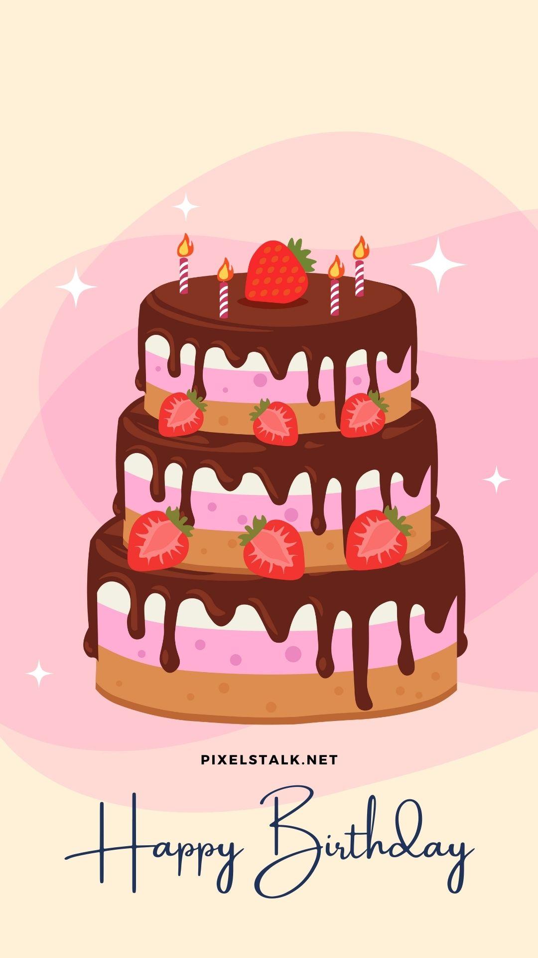 Birthday Cake iPhone Wallpapers - Top Free Birthday Cake iPhone ...