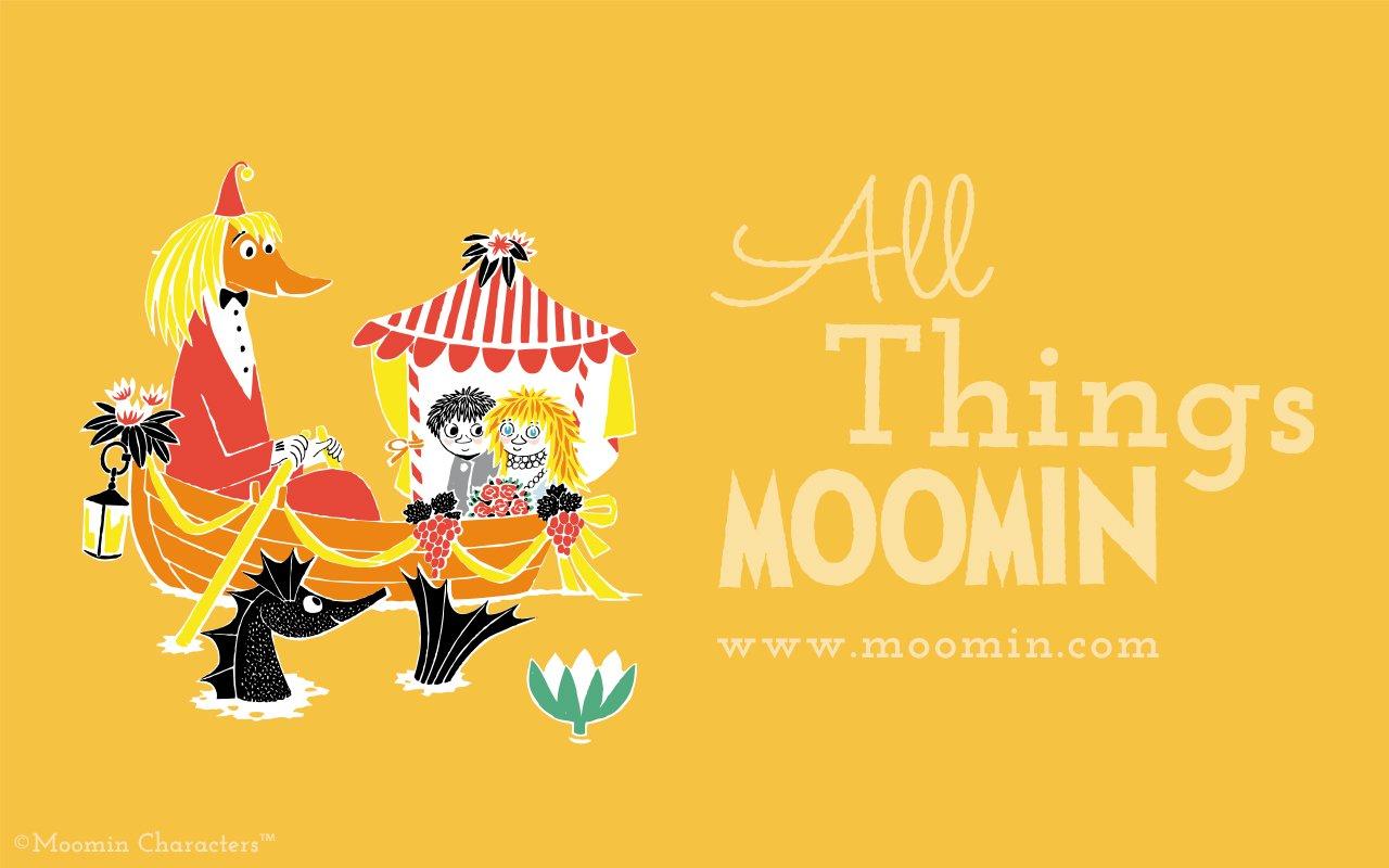 1280x800 Moomin Wallpaper: March Edition