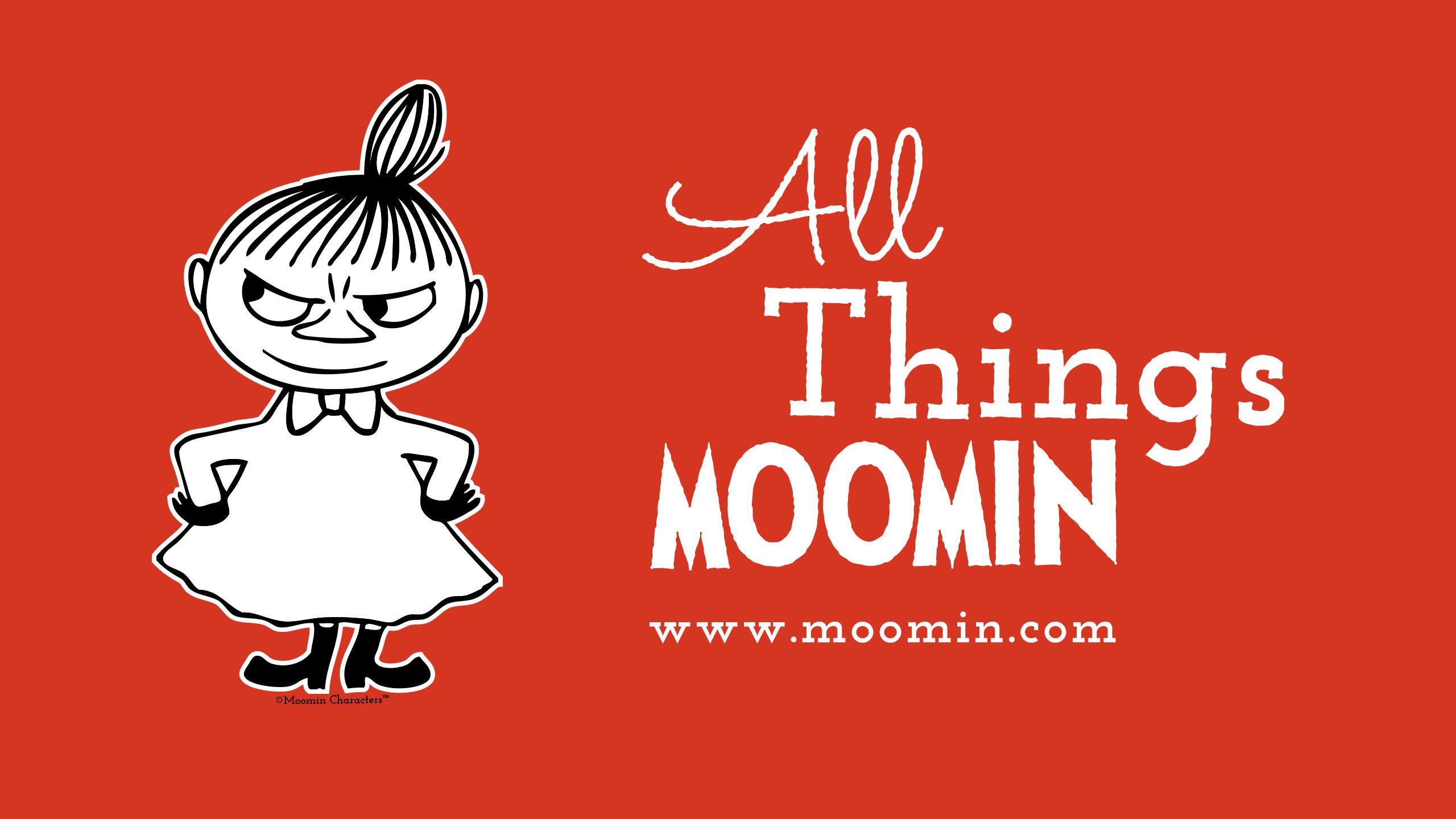 2560x1440 Moomin Wallpaper Edition featuring Little My