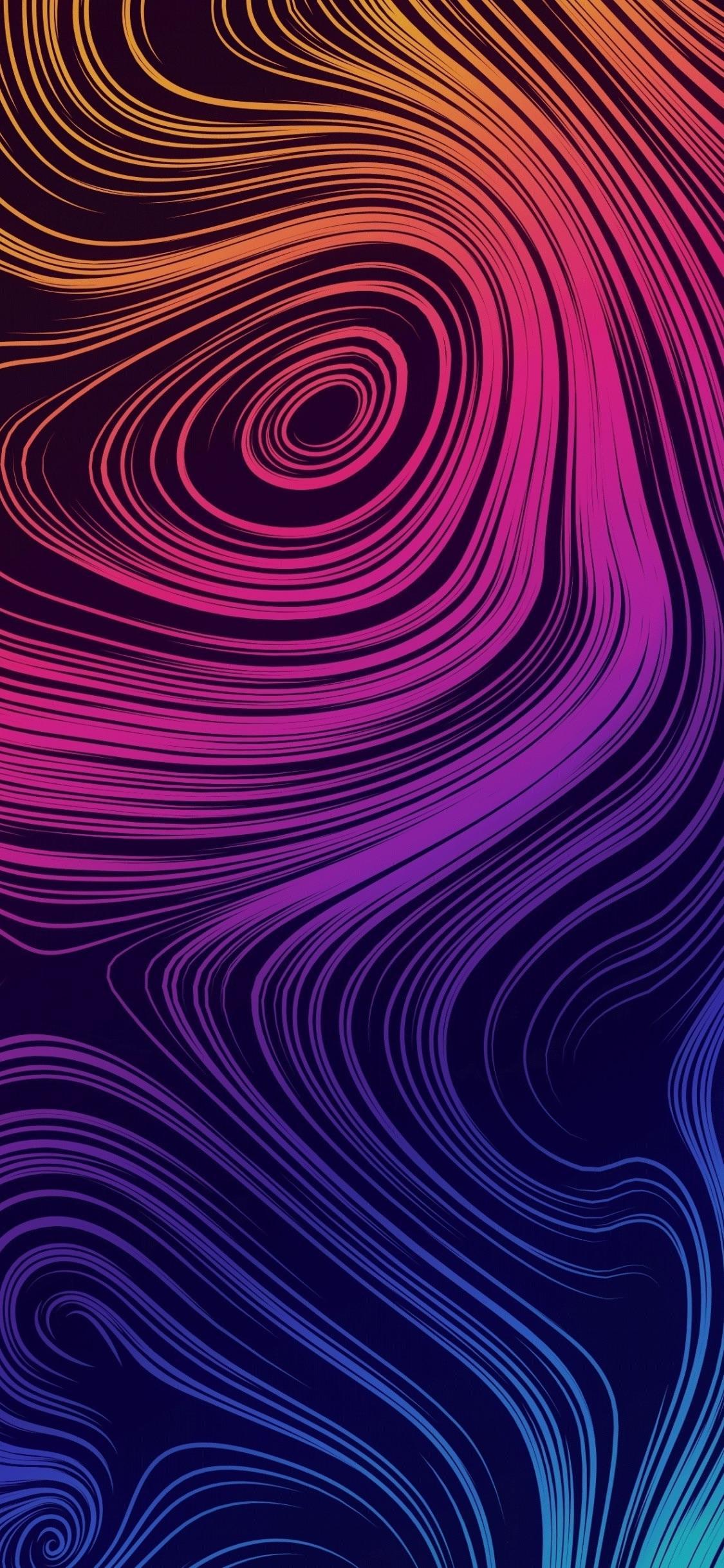 1125x2436 Beautiful abstract iPhone X wallpaper