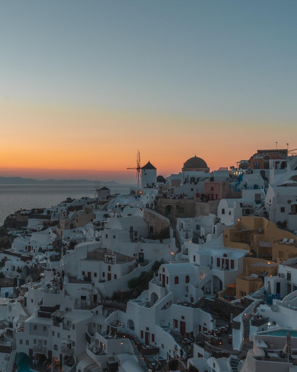 1000x1250 Santorini Sunset Picture. Download Free Image