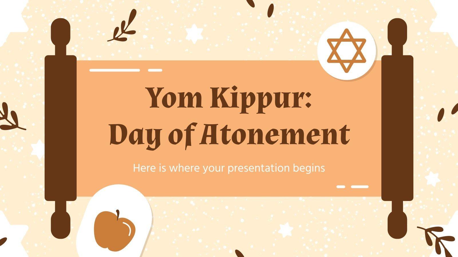 1600x900 Yom Kippur: Day of Atonement. Google Slides & PPT