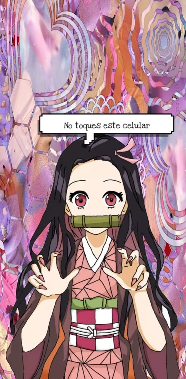 630x1280 Nezuko wallpaper