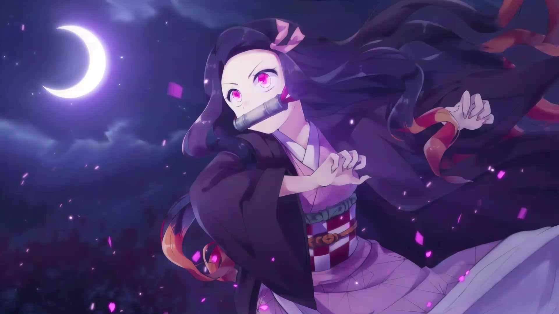 1920x1080 Nezuko Wallpaper
