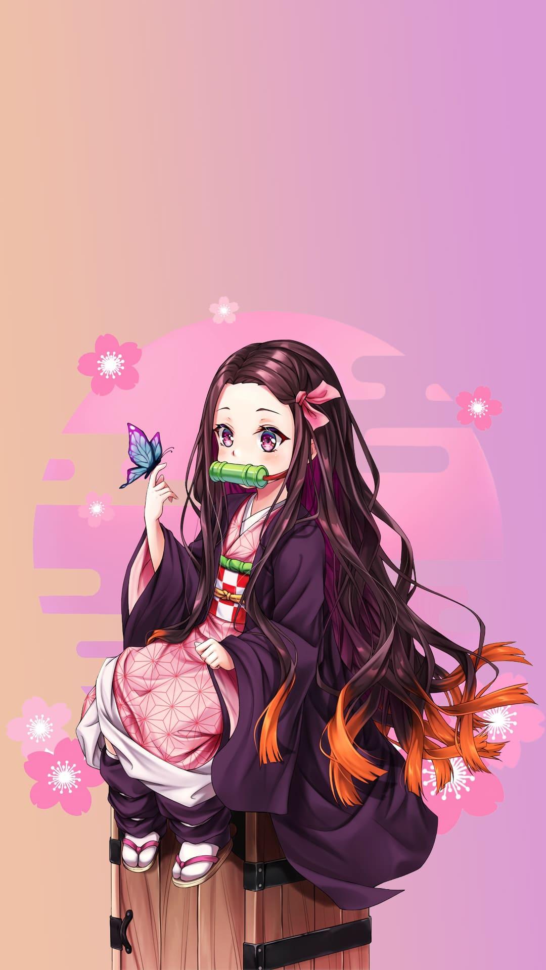 Kawaii Nezuko Wallpapers Top Free Kawaii Nezuko Backgrounds Wallpaperaccess