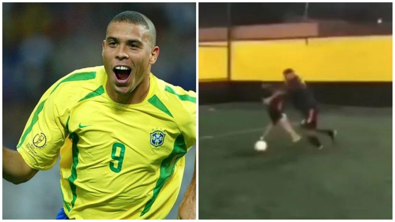 1366x768 Brazil legend Leaves Defender For Dead 2 Times Before Scoring Screamer As Video Emerges