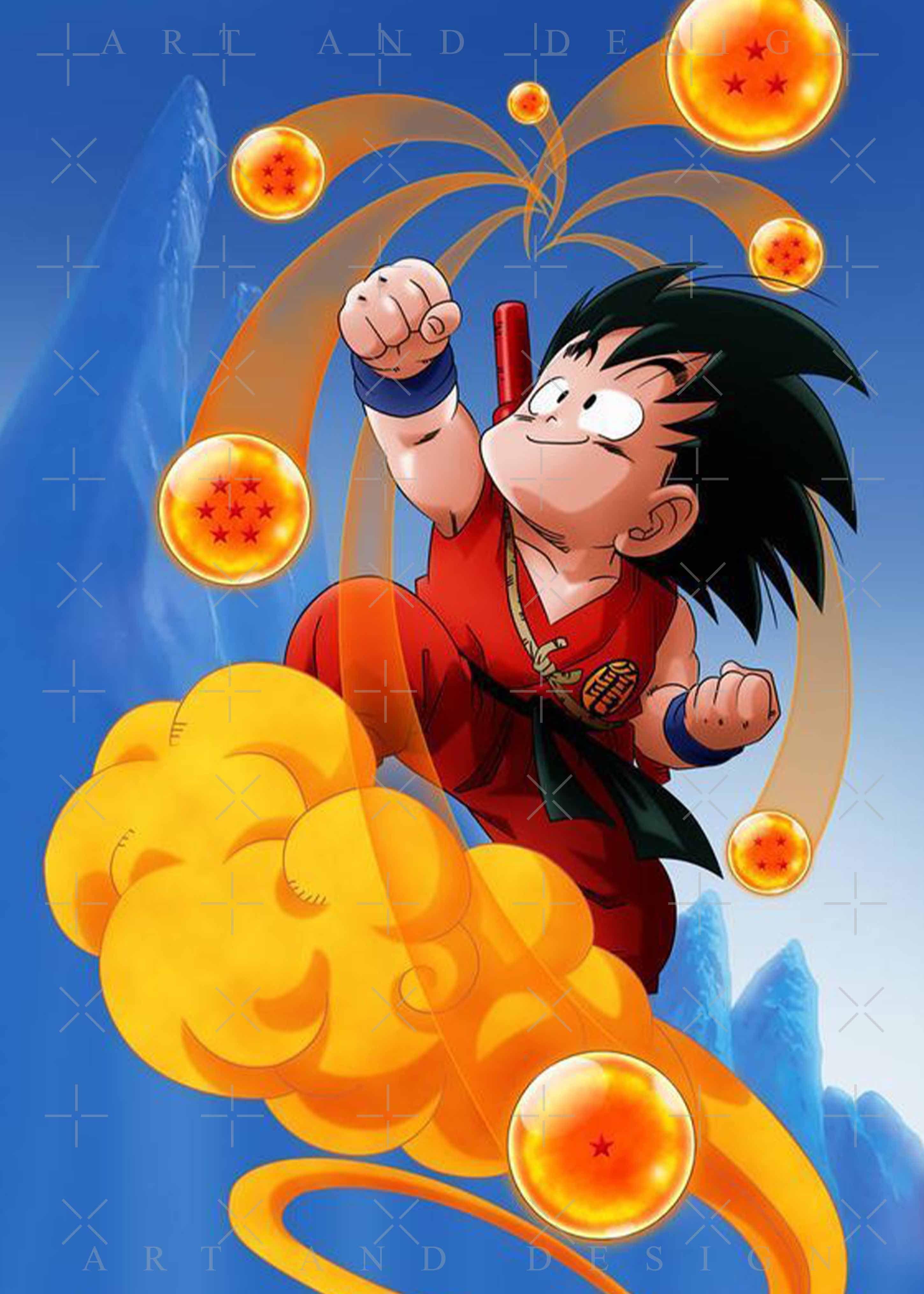 2900x4060 Pin em RedBubble Dragon Ball